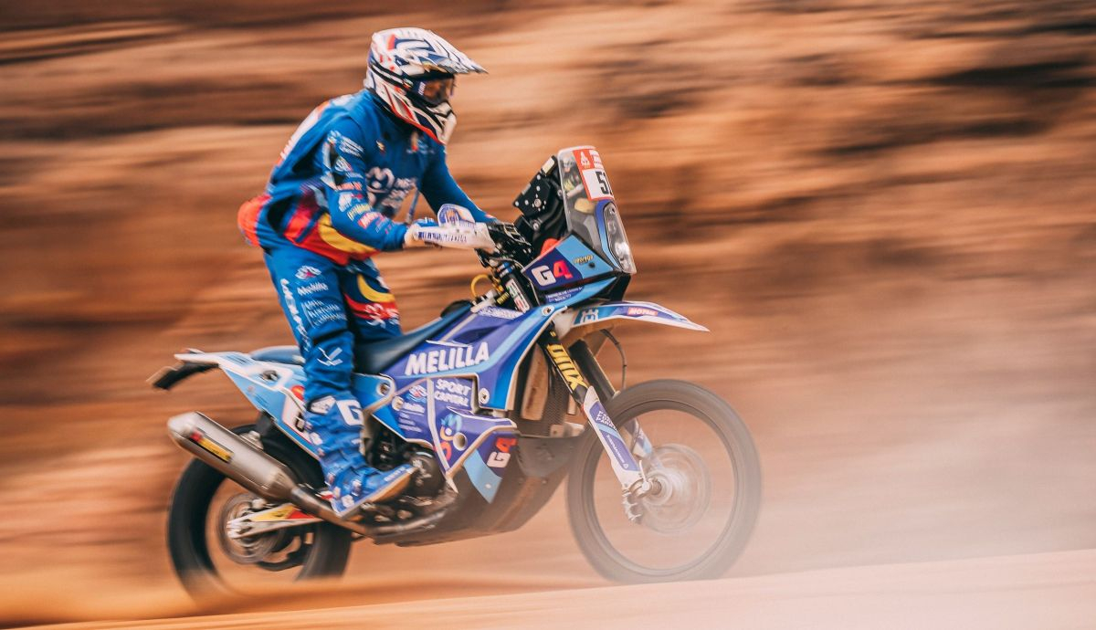 Rachid Al Lal ha terminado su quinto Dakar en cinco intentos Rachid Al Lal ha terminado su quinto Dakar en cinco intentos