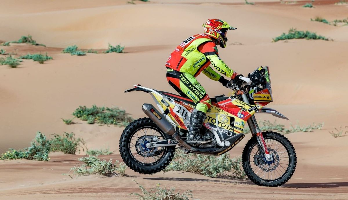 Fernando Domínguez consiguió terminar el Dakar 2023 Fernando Domínguez consiguió terminar el Dakar 2023