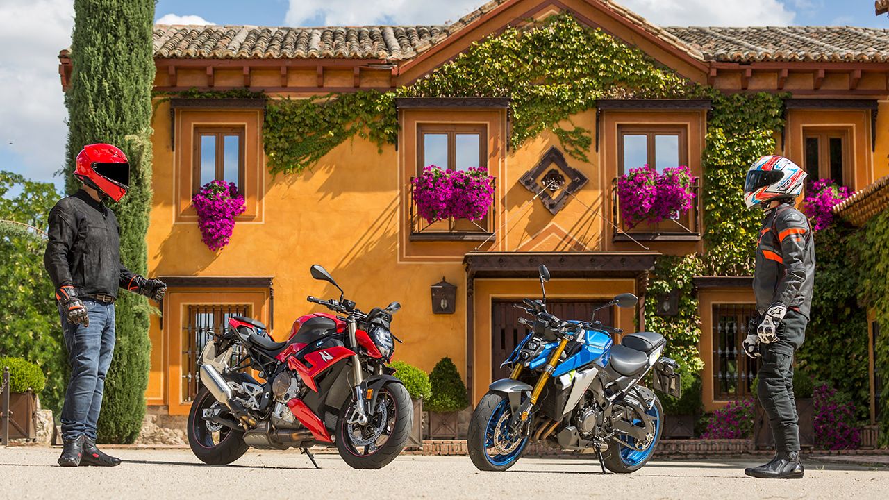 Comparativa motos naked: BMW S 1000 R y Suzuki GSX S1000