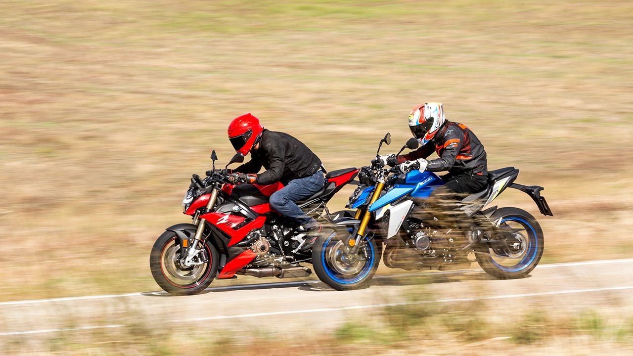 Comparativa motos naked: BMW S 1000 R y Suzuki GSX S1000