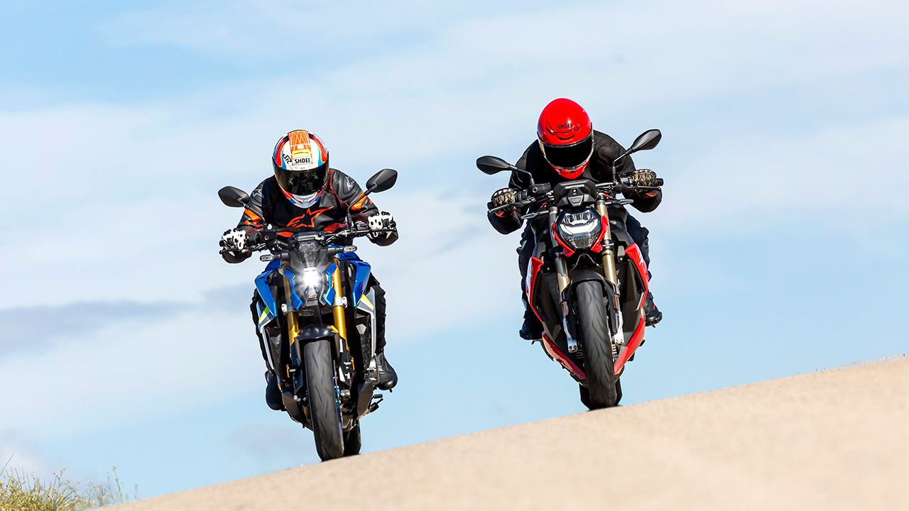 Comparativa motos naked: BMW S 1000 R y Suzuki GSX S1000