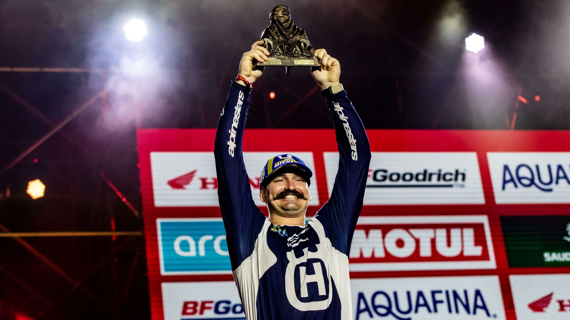 Skyler Howes ha logrado su primer podio en el Dakar 2023 con Husqvarna
