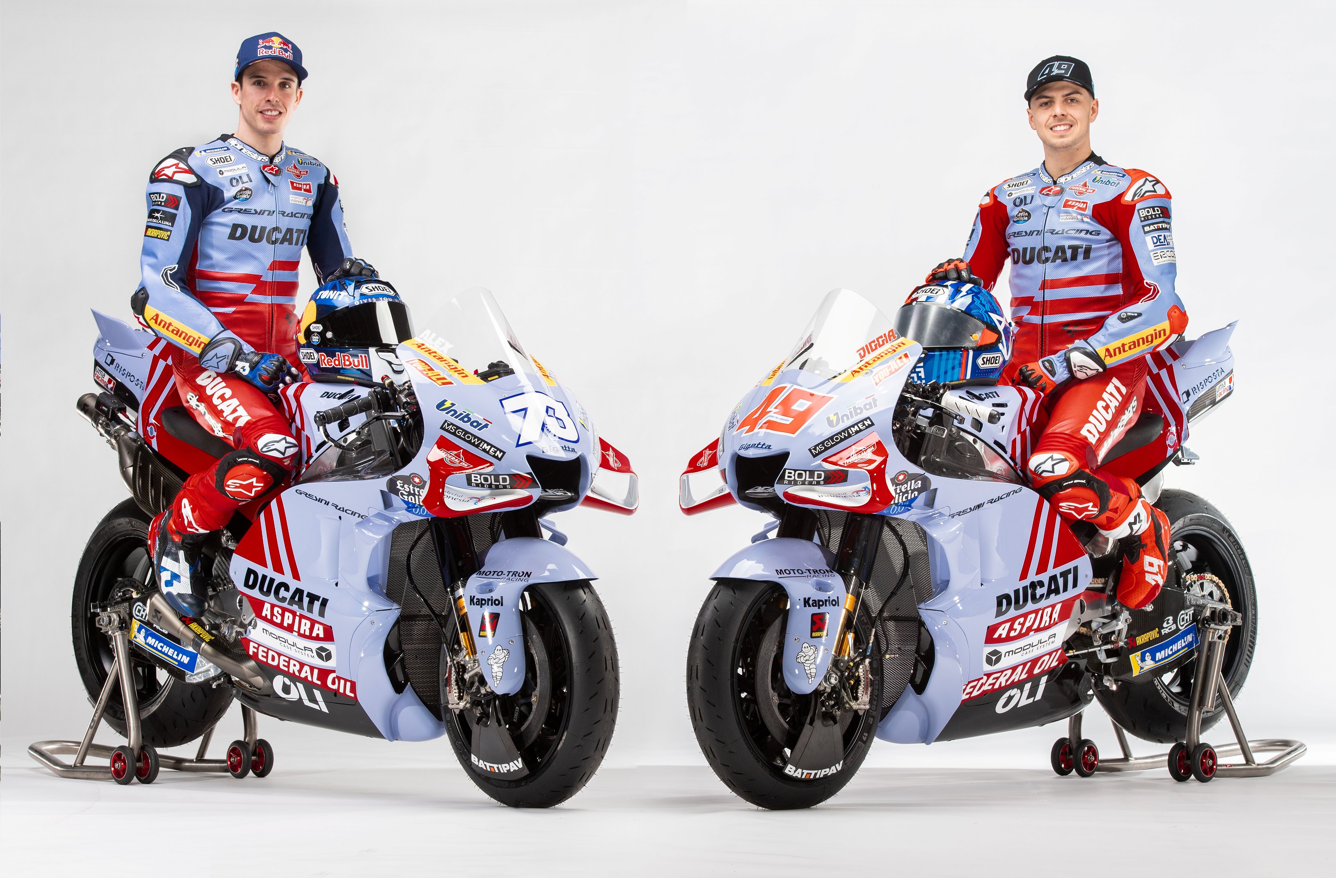 Ducati Desmosedici GP22 Gresini MotoGP 2023 Álex Márquez Fabio Di Giannantonio 03