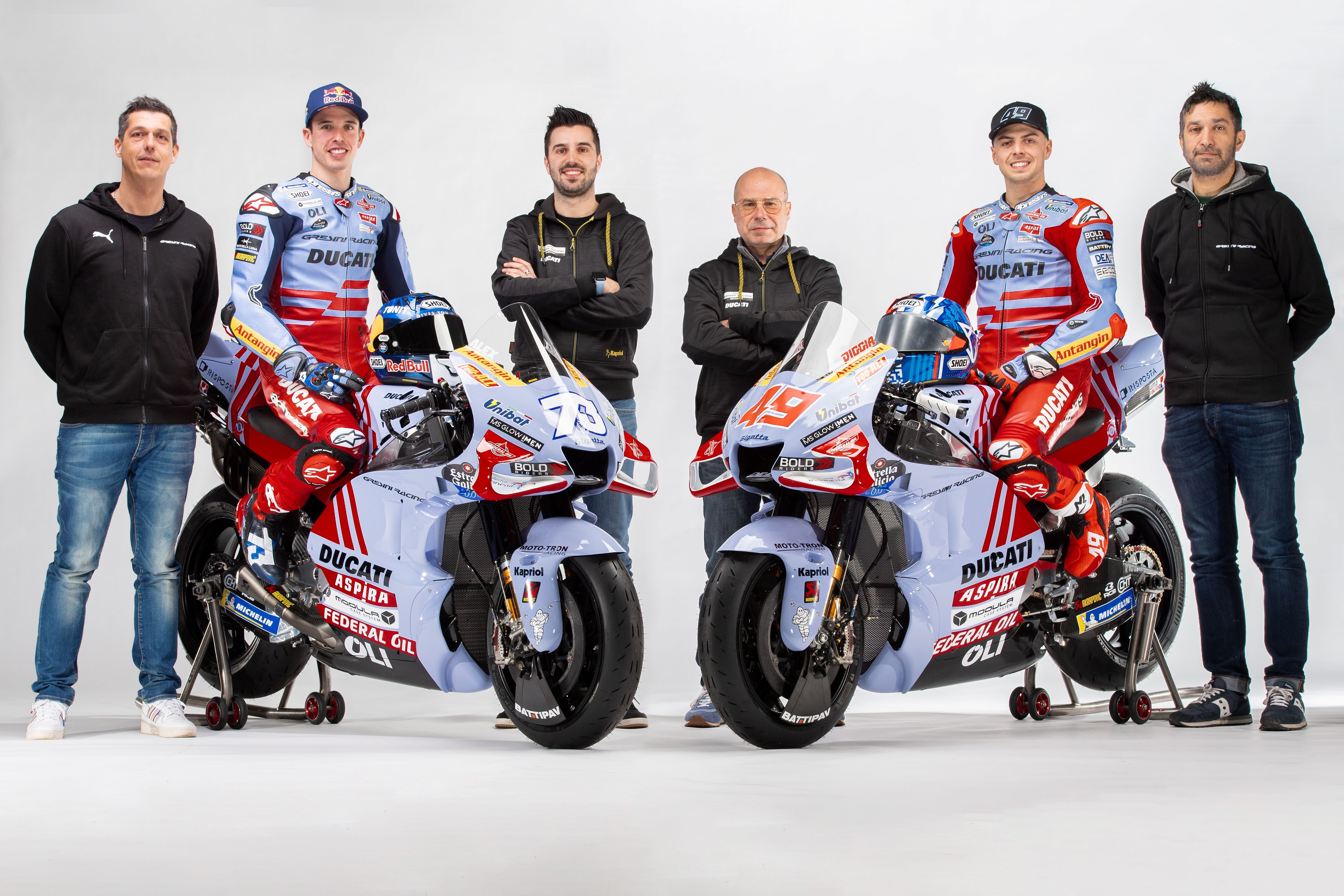 Ducati Desmosedici GP22 Gresini MotoGP 2023 Álex Márquez Fabio Di Giannantonio 10