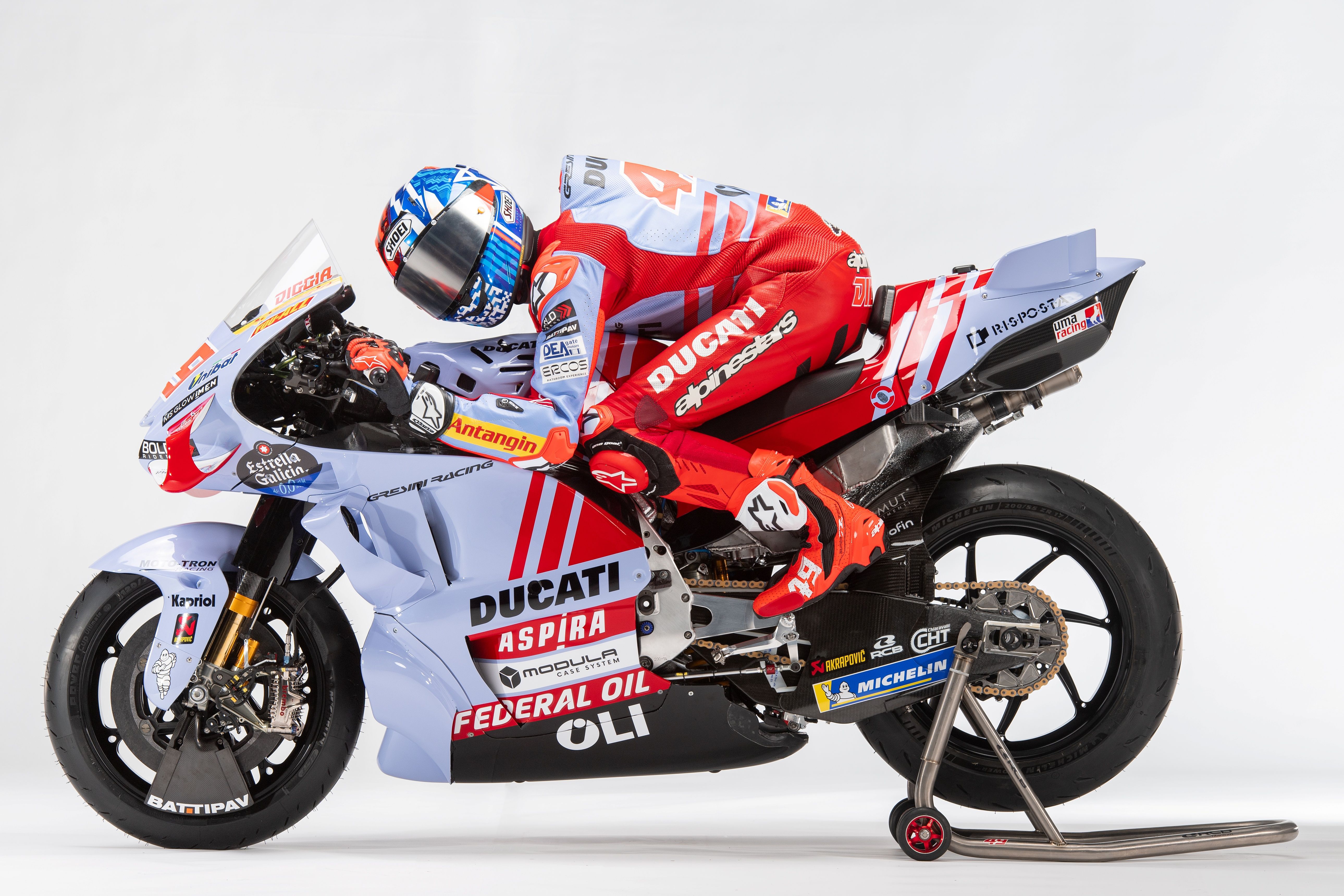 Ducati Desmosedici GP22 Gresini MotoGP 2023 Álex Márquez Fabio Di Giannantonio 24