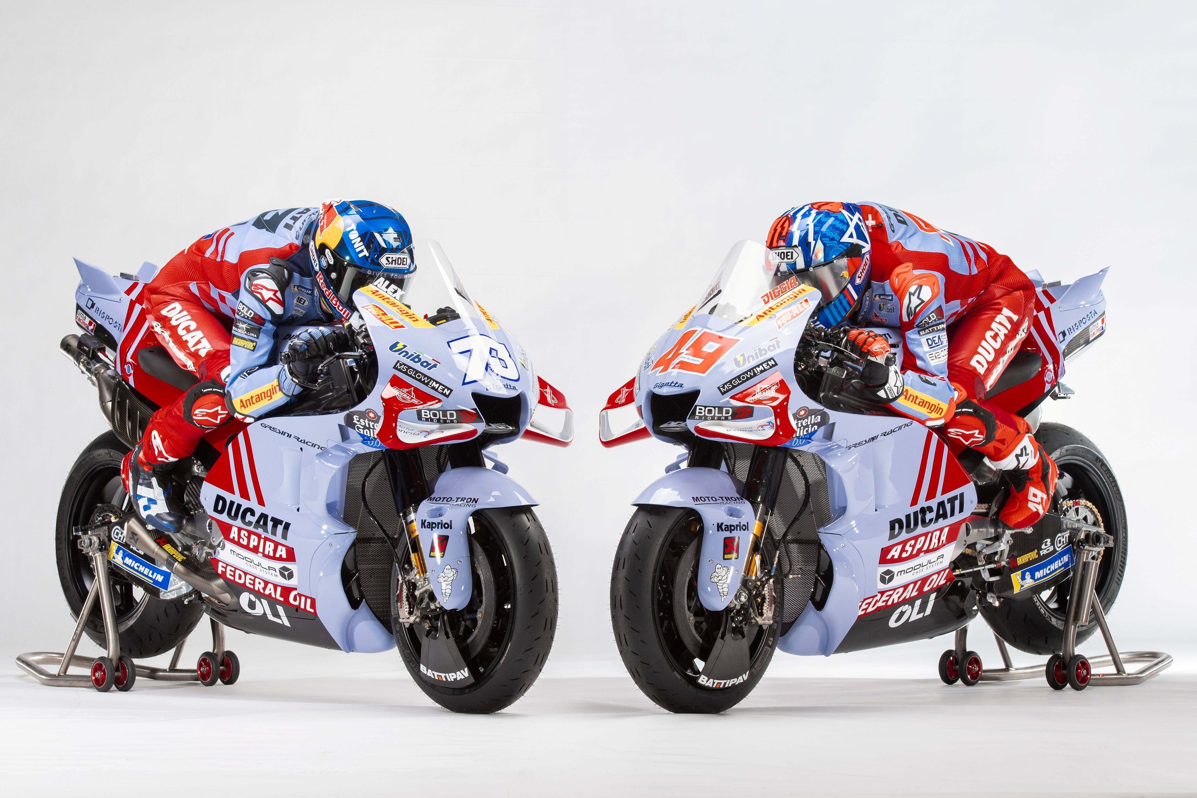 Ducati Desmosedici GP22 Gresini MotoGP 2023 Álex Márquez Fabio Di Giannantonio 31