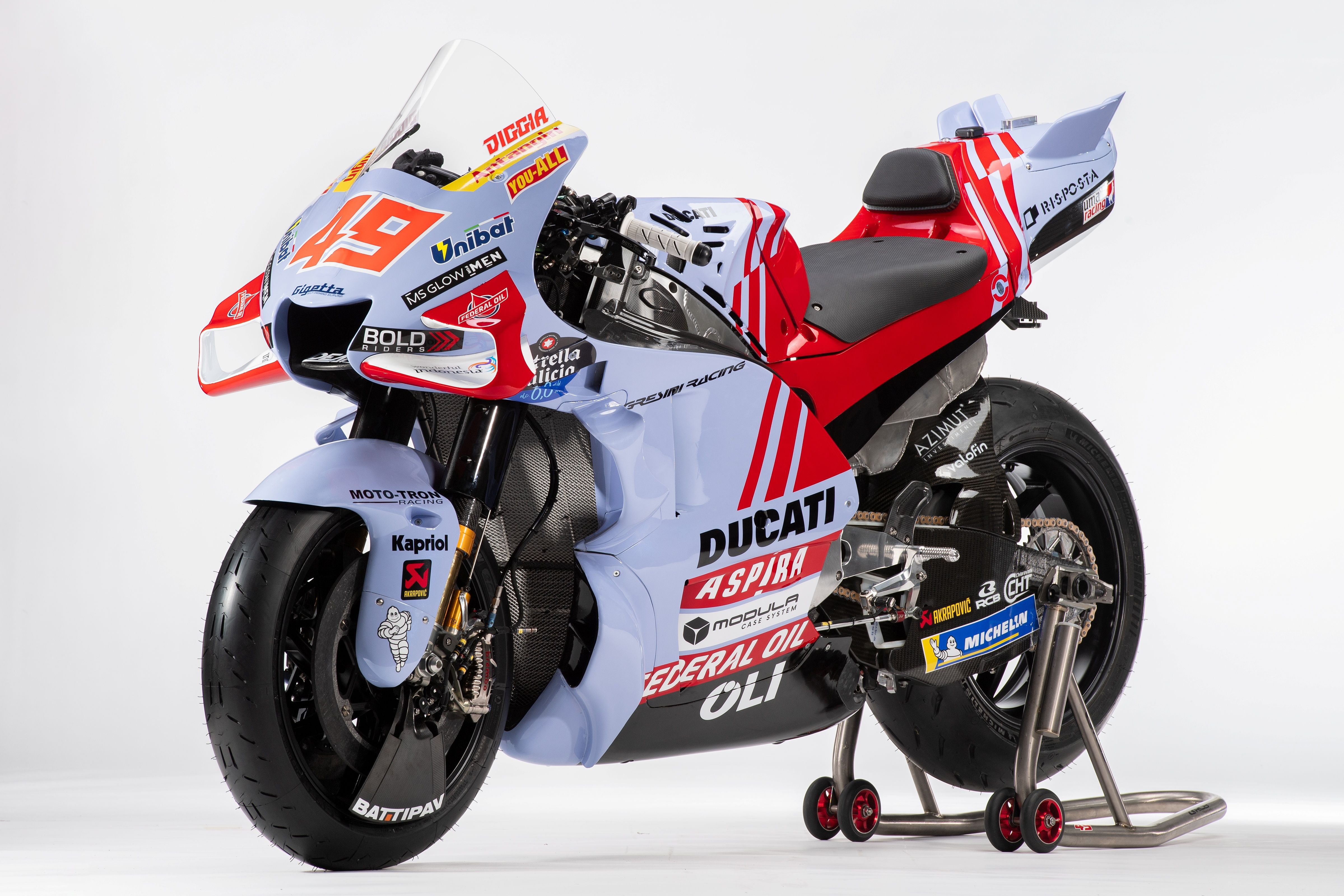 Ducati Desmosedici GP22 Gresini MotoGP 2023 Álex Márquez Fabio Di Giannantonio 37