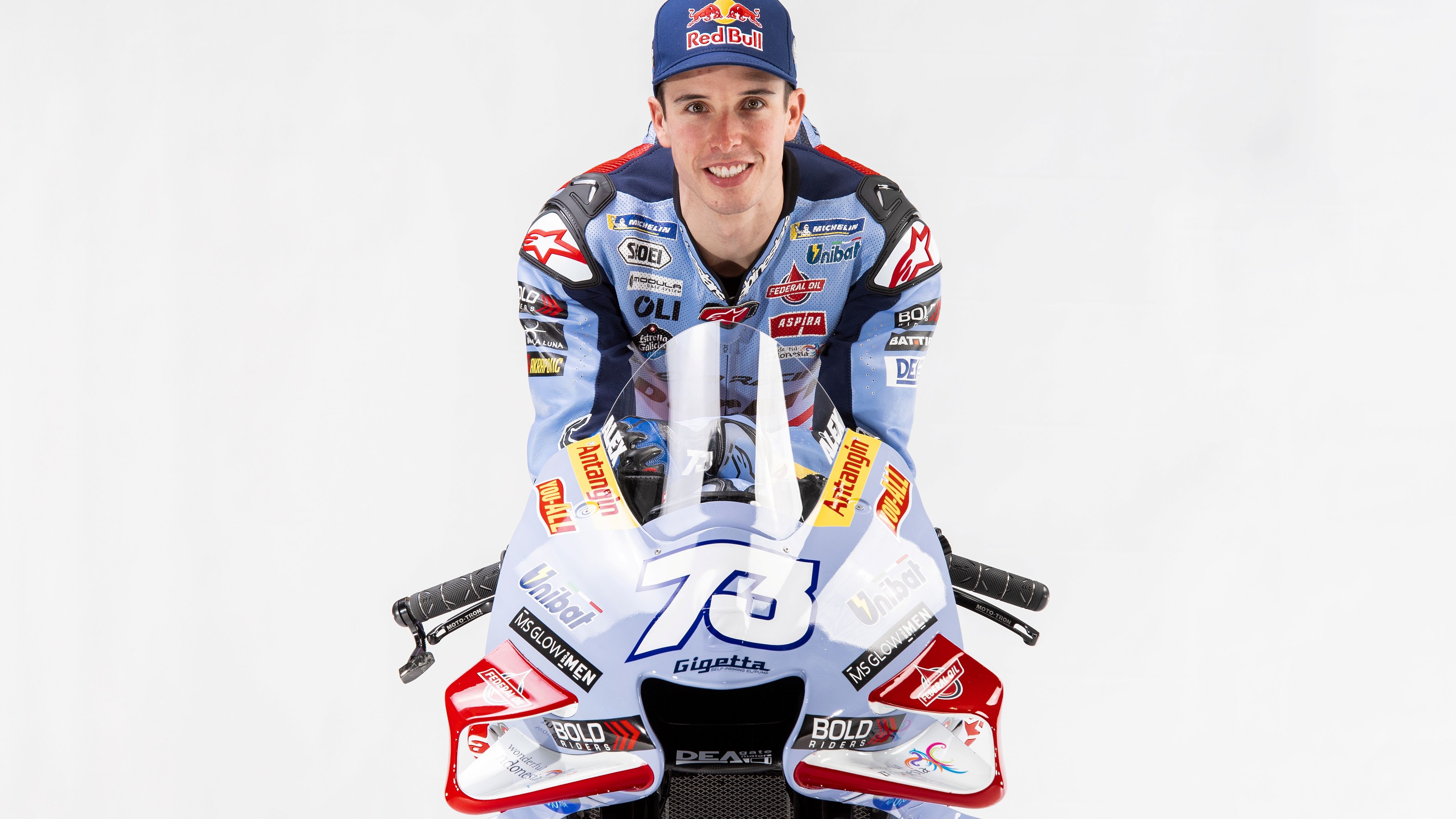 Álex Márquez con la Ducati del Gresini para MotoGP 2023