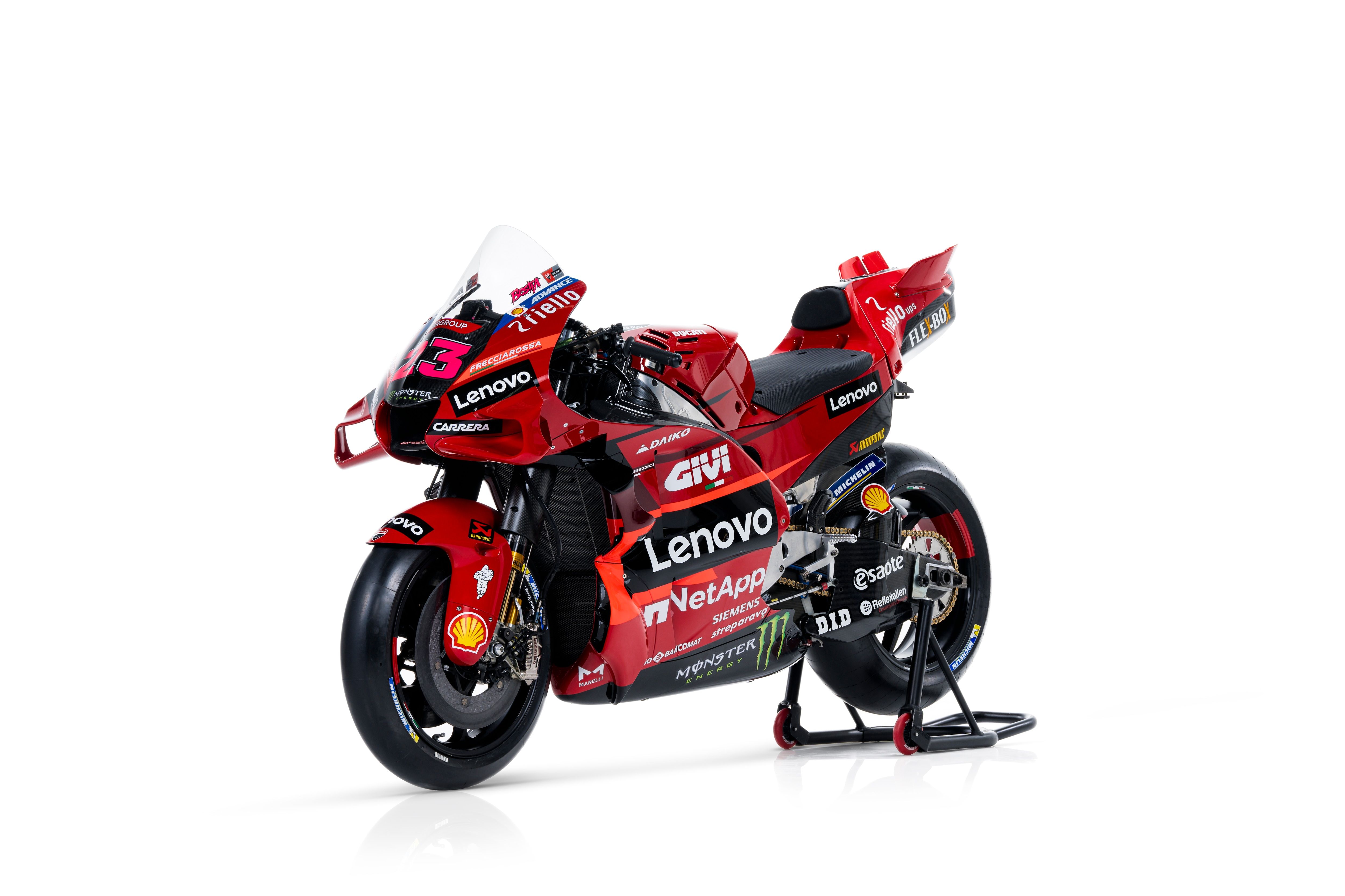 Ducati Desmosedici GP23 Lenovo MotoGP 2023 Pecco Bagnaia Enea Bastianini 03