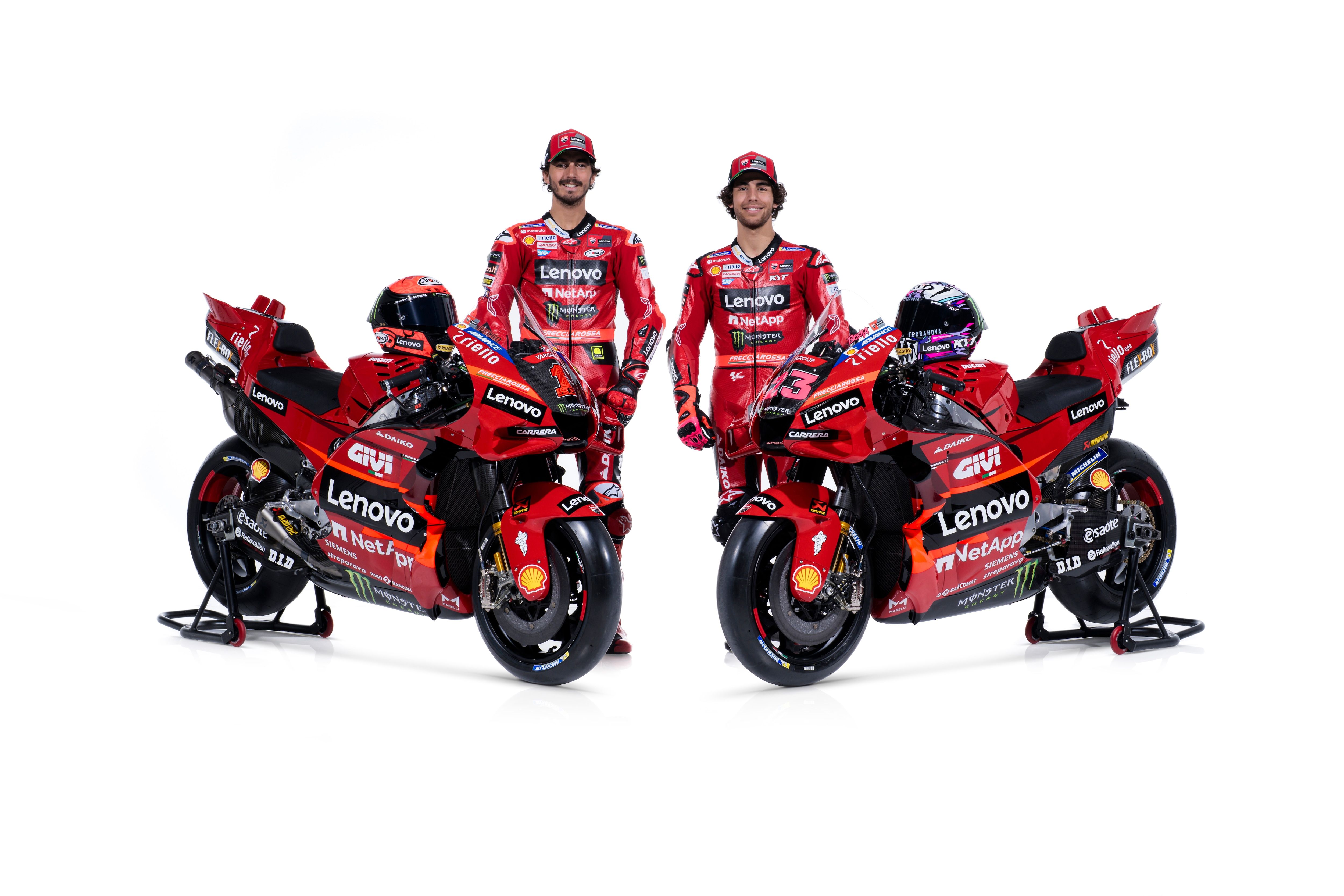 Ducati Desmosedici GP23 Lenovo MotoGP 2023 Pecco Bagnaia Enea Bastianini 04