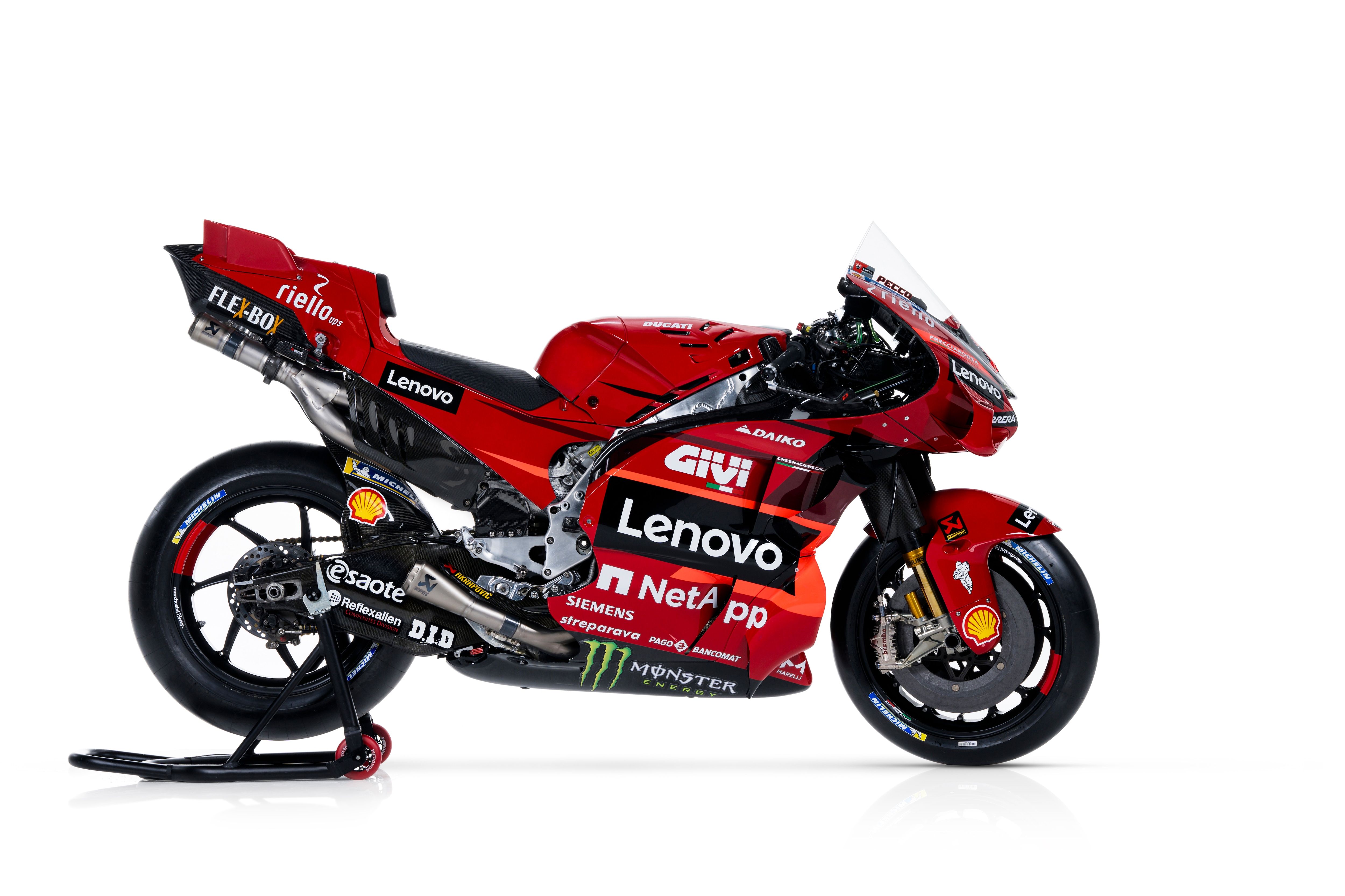 Ducati Desmosedici GP23 Lenovo MotoGP 2023 Pecco Bagnaia Enea Bastianini 05