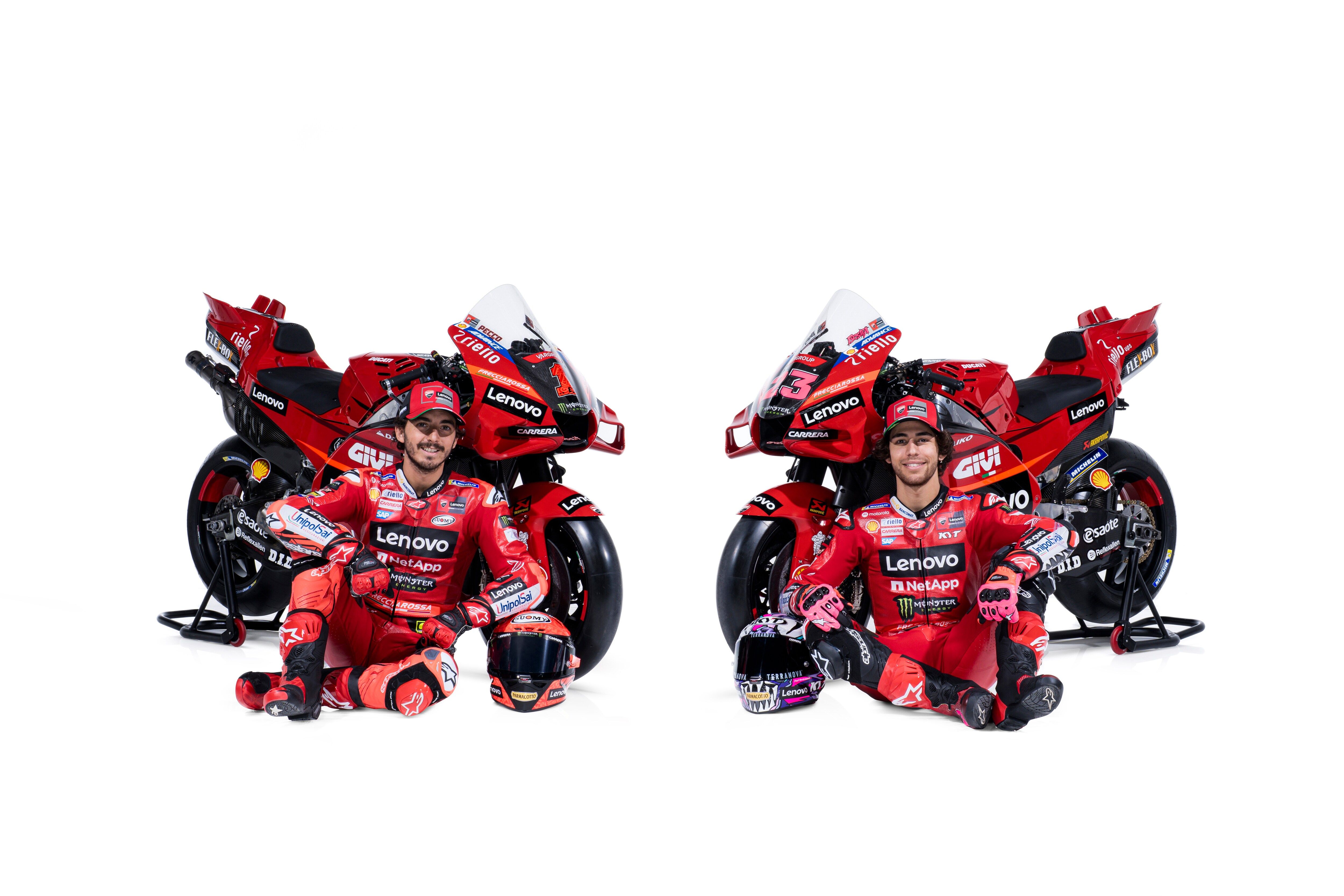 Ducati Desmosedici GP23 Lenovo MotoGP 2023 Pecco Bagnaia Enea Bastianini 15