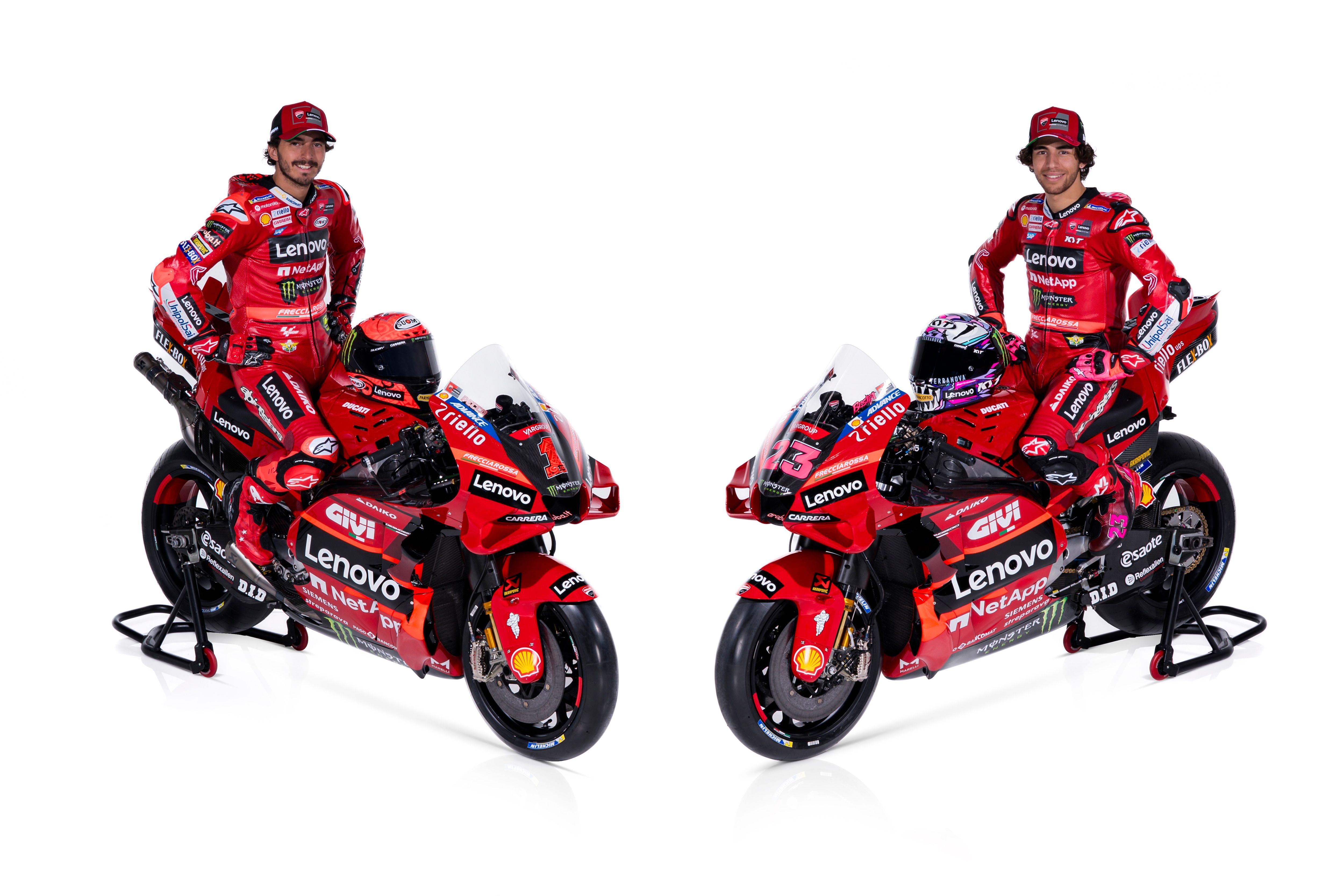 Ducati Desmosedici GP23 Lenovo MotoGP 2023 Pecco Bagnaia Enea Bastianini 29