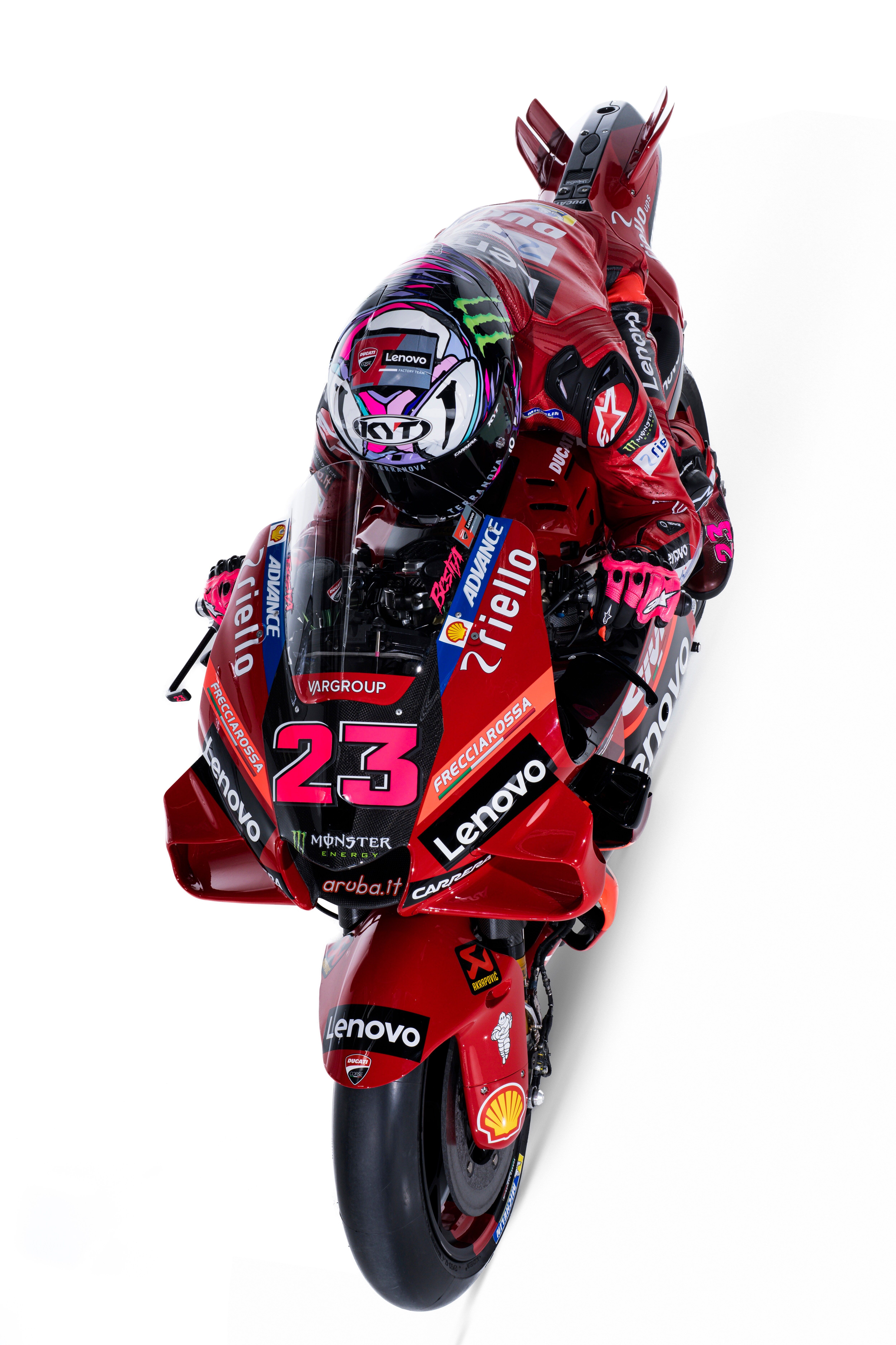 Ducati Desmosedici GP23 Lenovo MotoGP 2023 Pecco Bagnaia Enea Bastianini 34