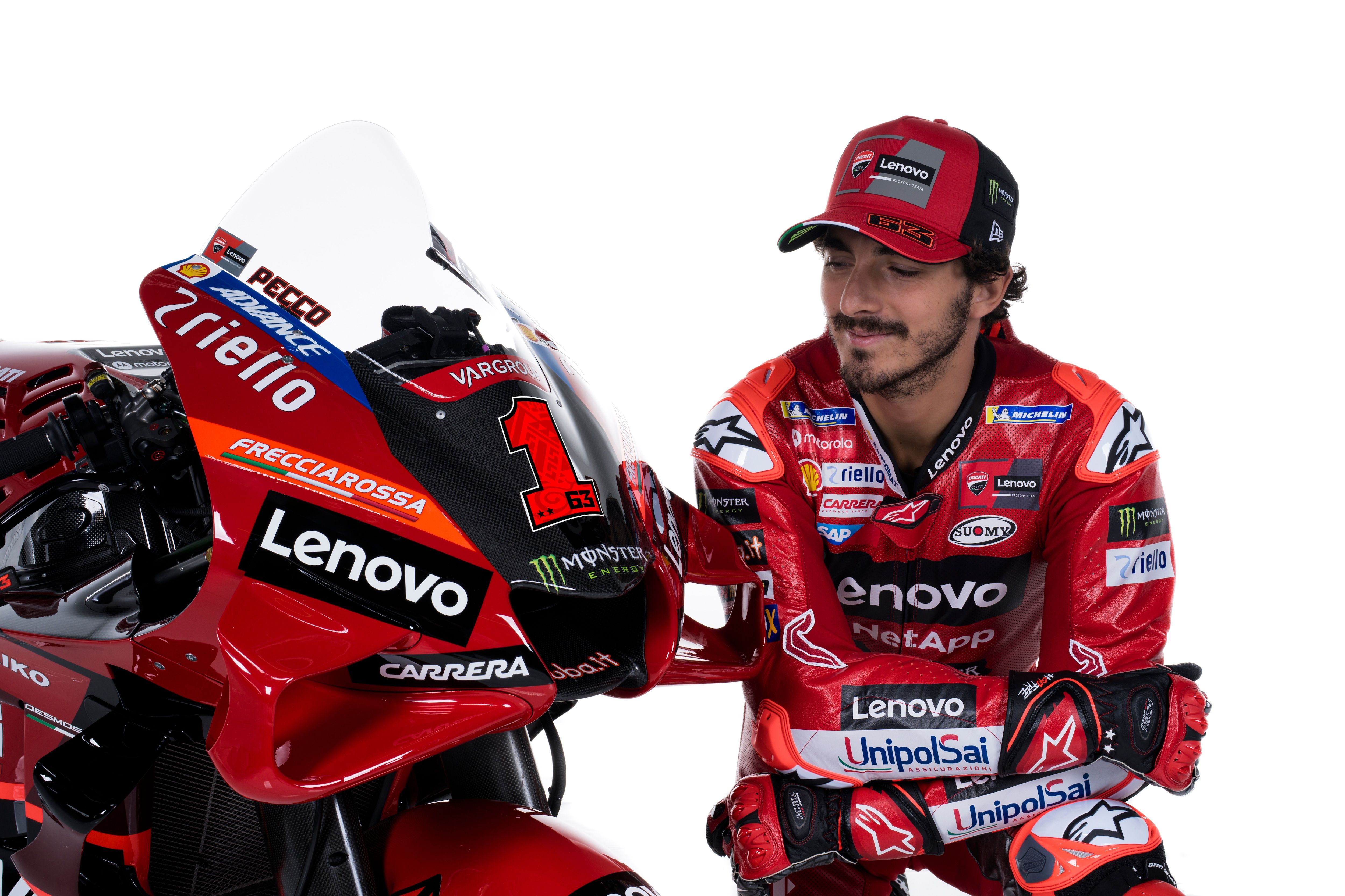 Ducati Desmosedici GP23 Lenovo MotoGP 2023 Pecco Bagnaia Enea Bastianini 37