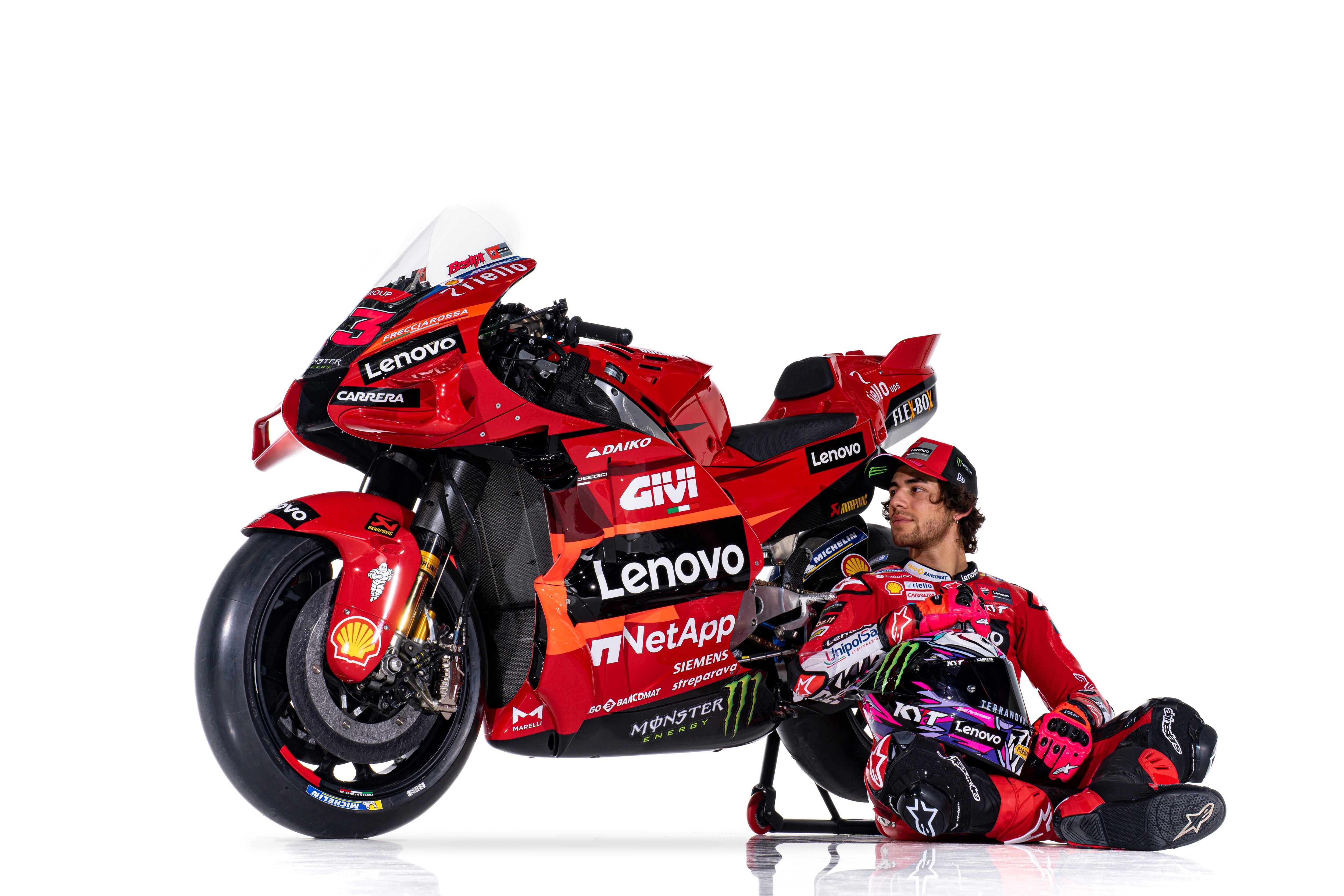 Ducati Desmosedici GP23 Lenovo MotoGP 2023 Pecco Bagnaia Enea Bastianini 38