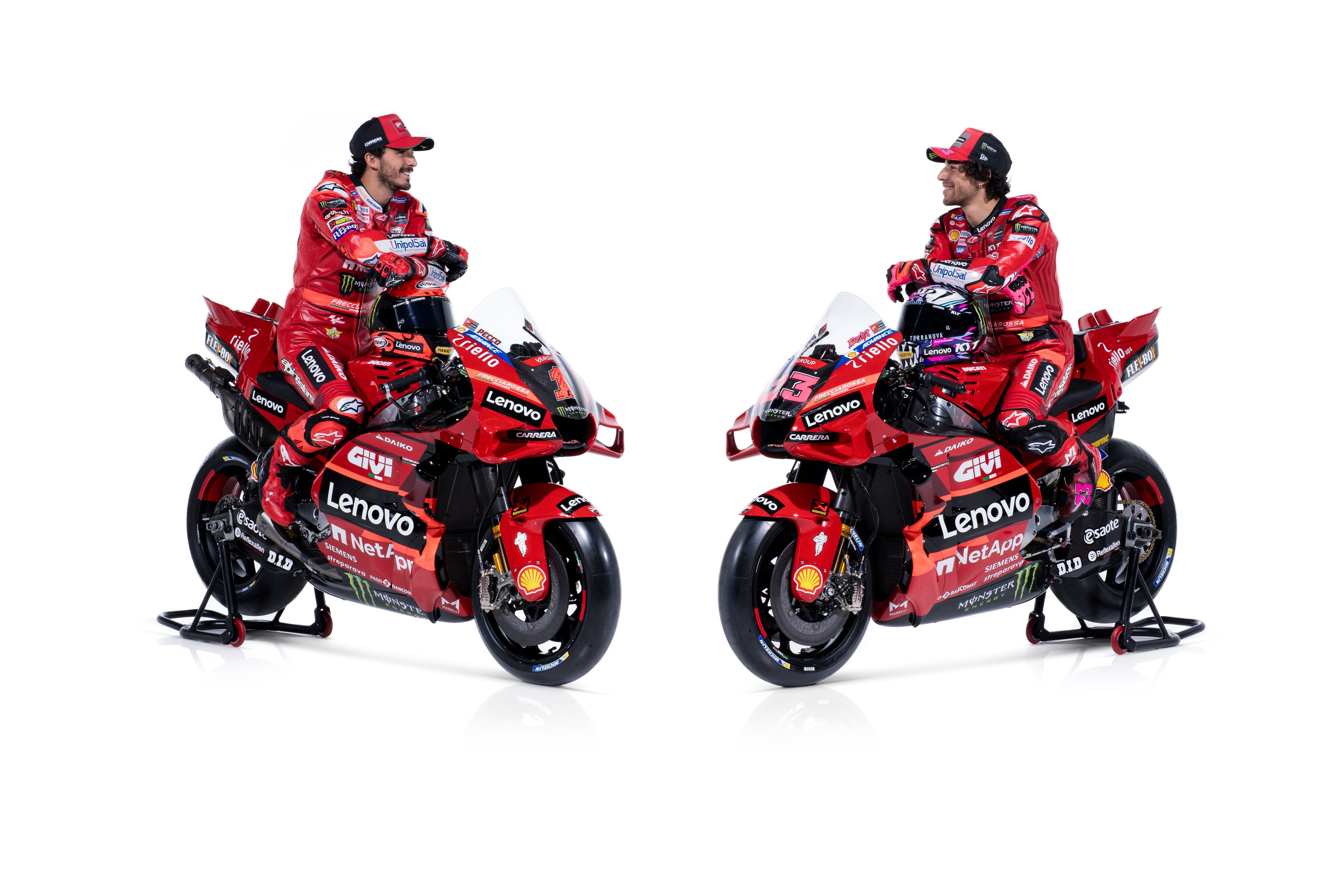 Ducati Desmosedici GP23 Lenovo MotoGP 2023 Pecco Bagnaia Enea Bastianini 39