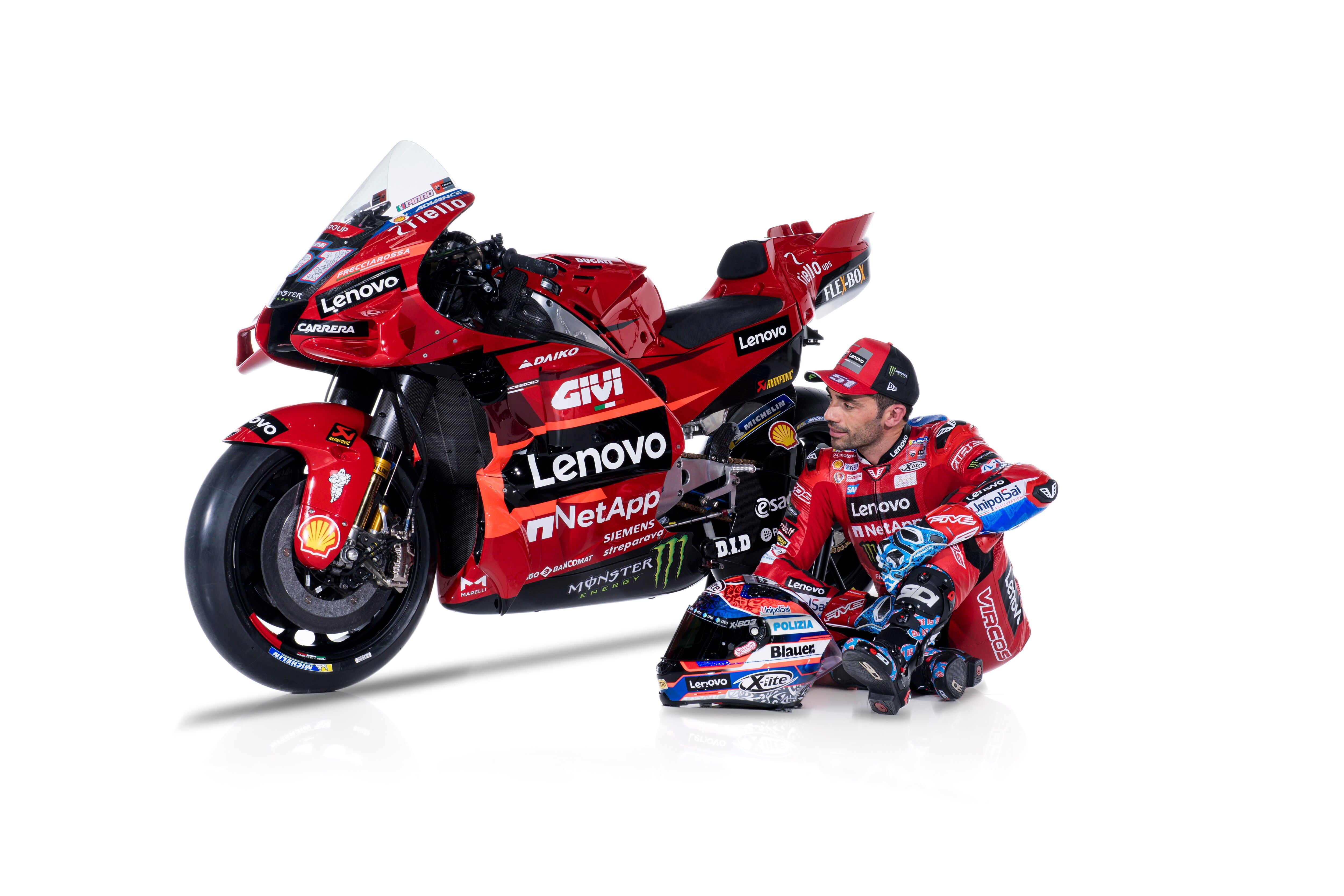 Ducati Desmosedici GP23 Lenovo MotoGP 2023 Pecco Bagnaia Enea Bastianini 40