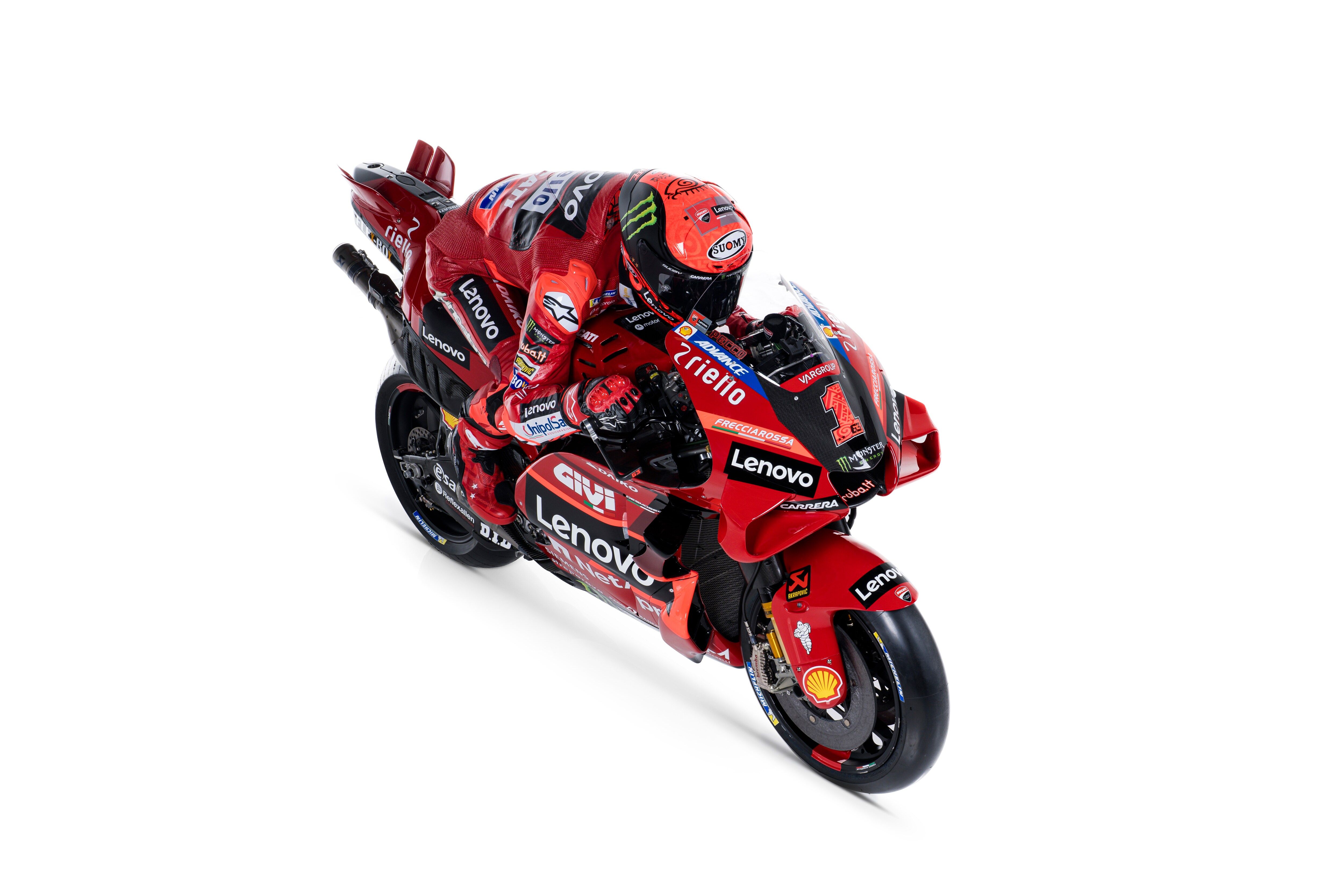 Ducati Desmosedici GP23 Lenovo MotoGP 2023 Pecco Bagnaia Enea Bastianini 43