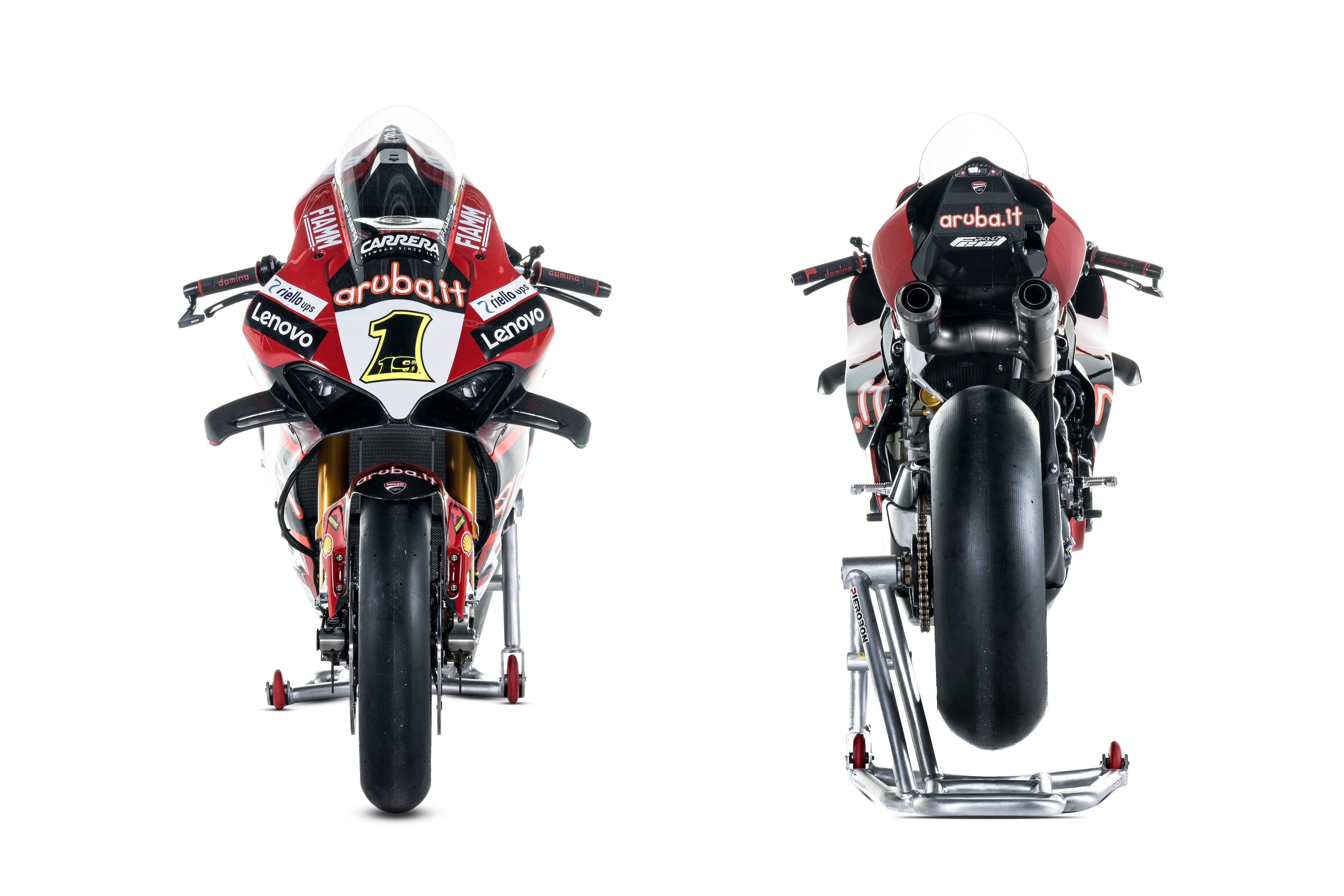 Ducati Panigale V4R Aruba WSBK 2023 Álvaro Bautista Michael Rinaldi 07