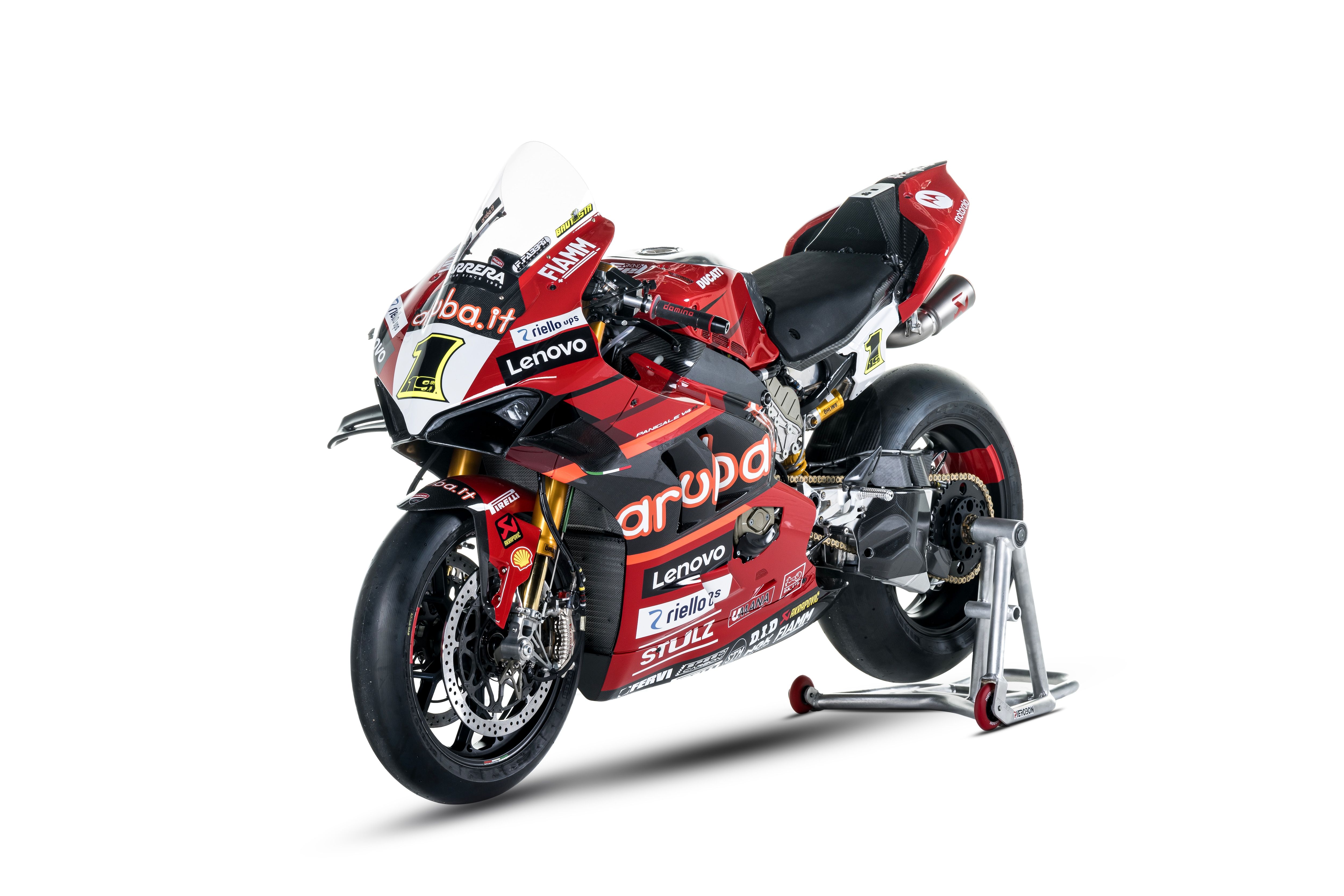 Ducati Panigale V4R Aruba WSBK 2023 Álvaro Bautista Michael Rinaldi 08