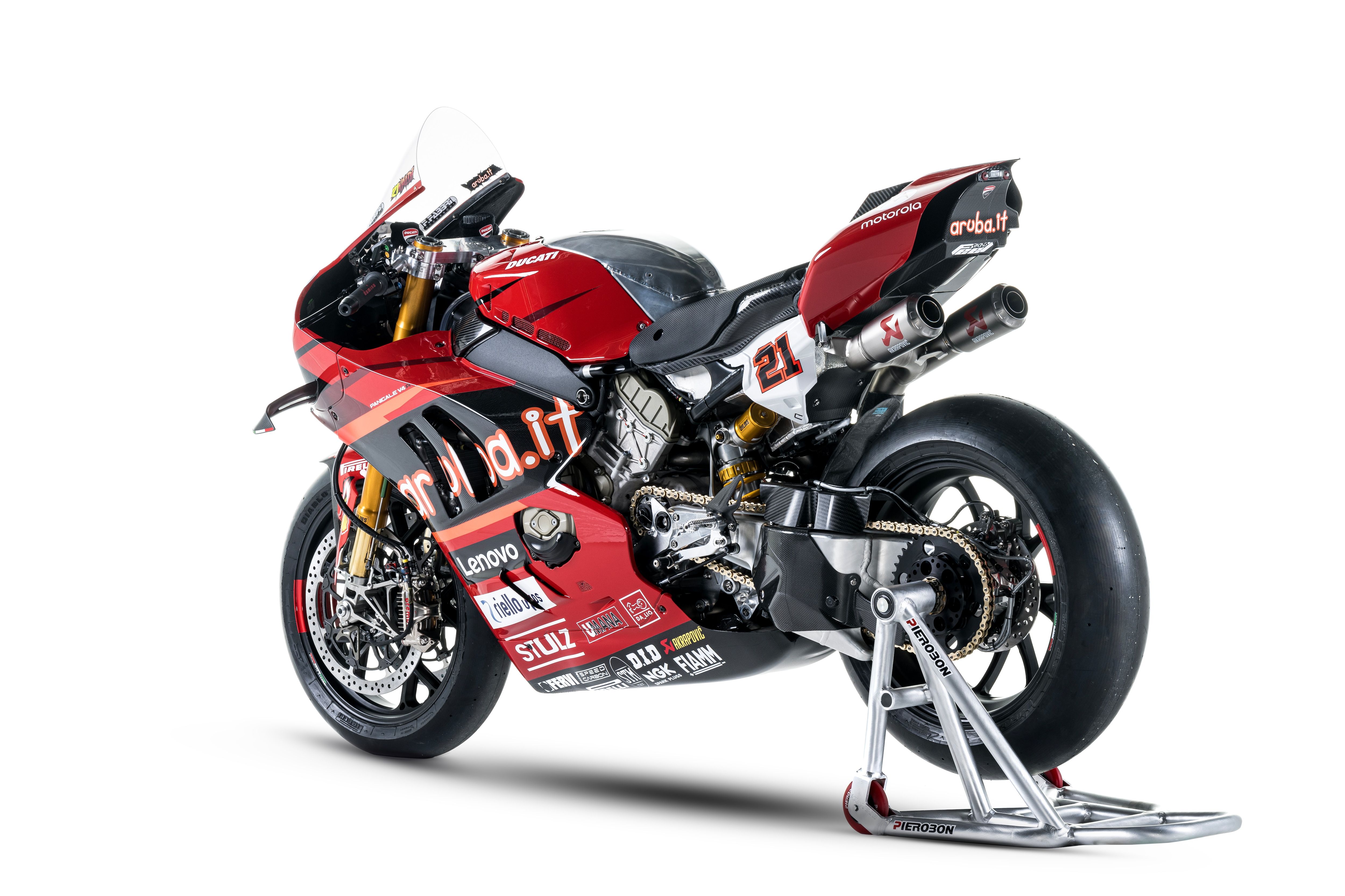Ducati Panigale V4R Aruba WSBK 2023 Álvaro Bautista Michael Rinaldi 10