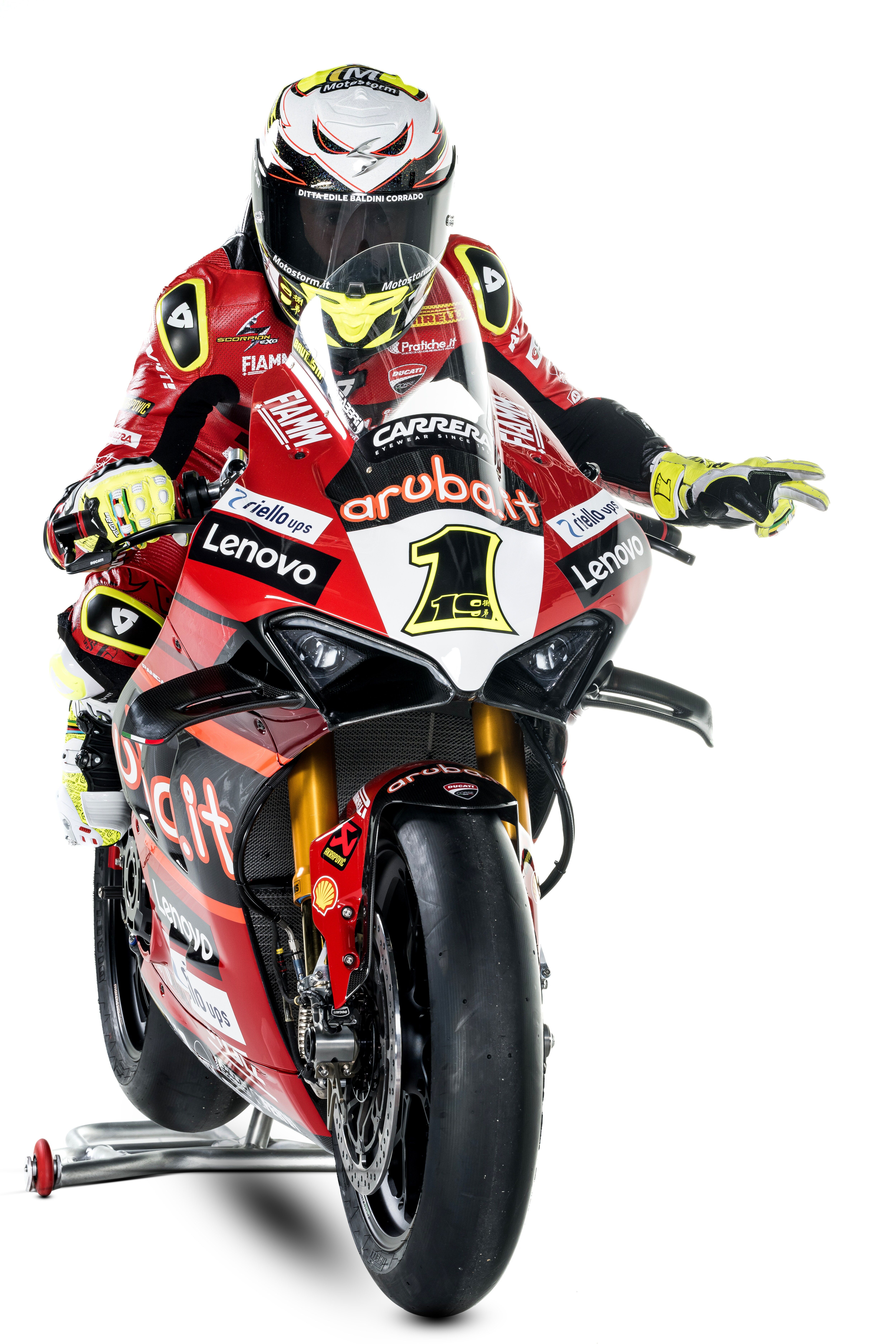 Ducati Panigale V4R Aruba WSBK 2023 Álvaro Bautista Michael Rinaldi 29
