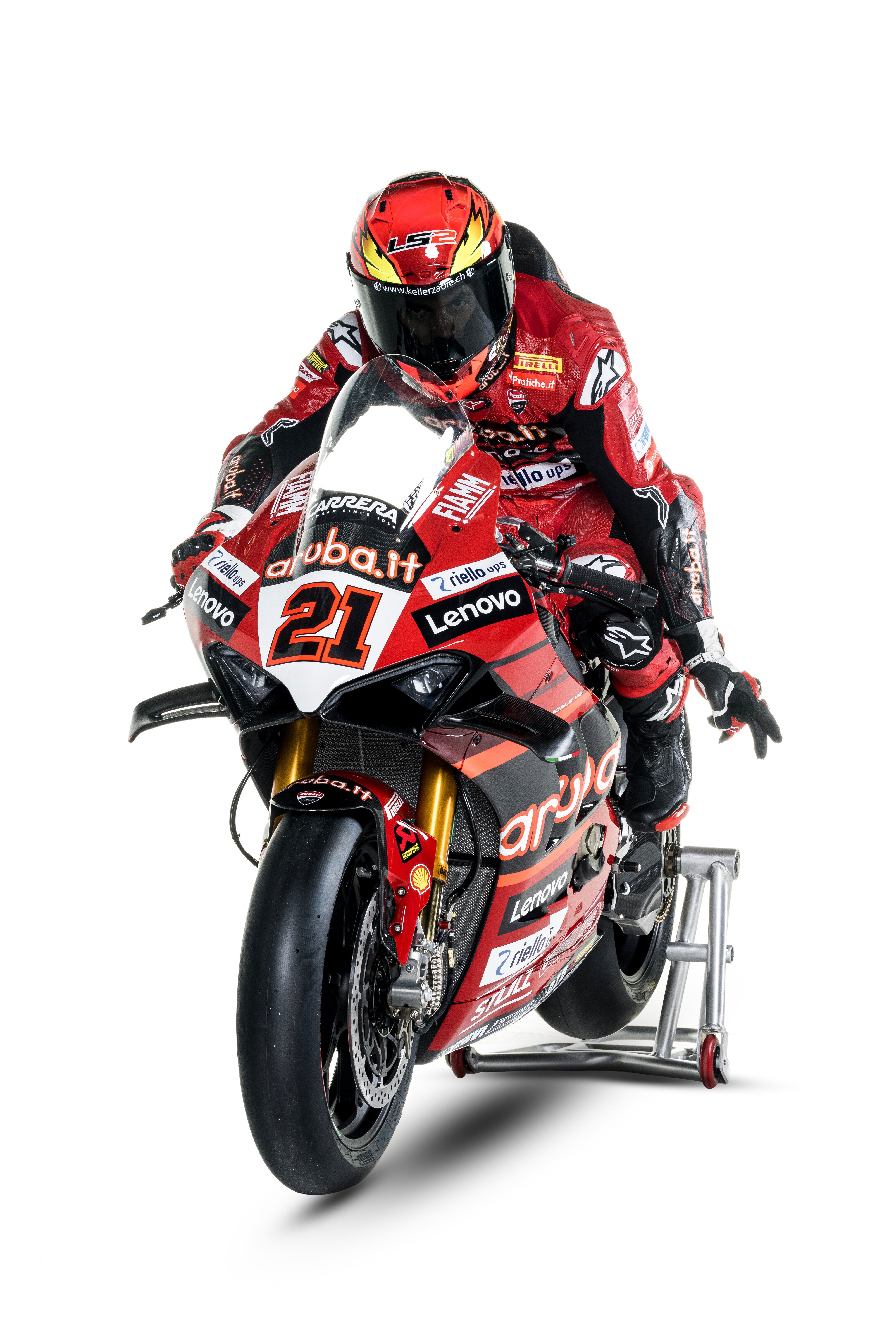 Ducati Panigale V4R Aruba WSBK 2023 Álvaro Bautista Michael Rinaldi 30