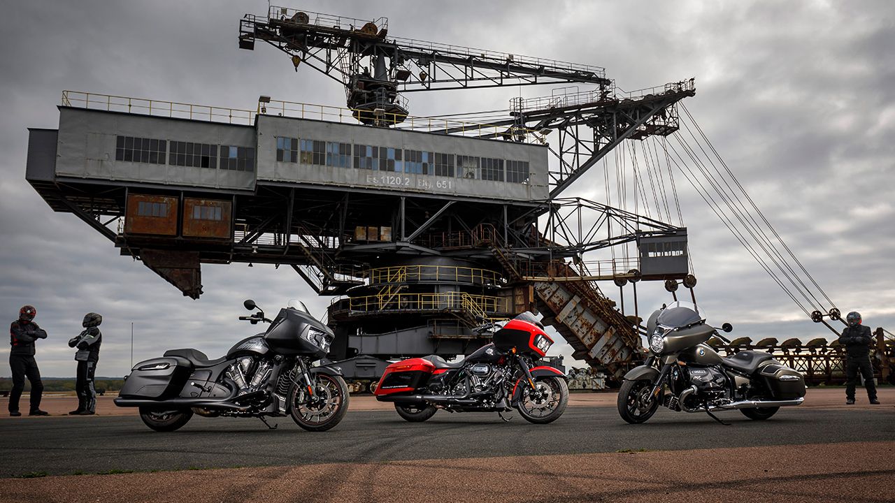 Comparativa motos bagger