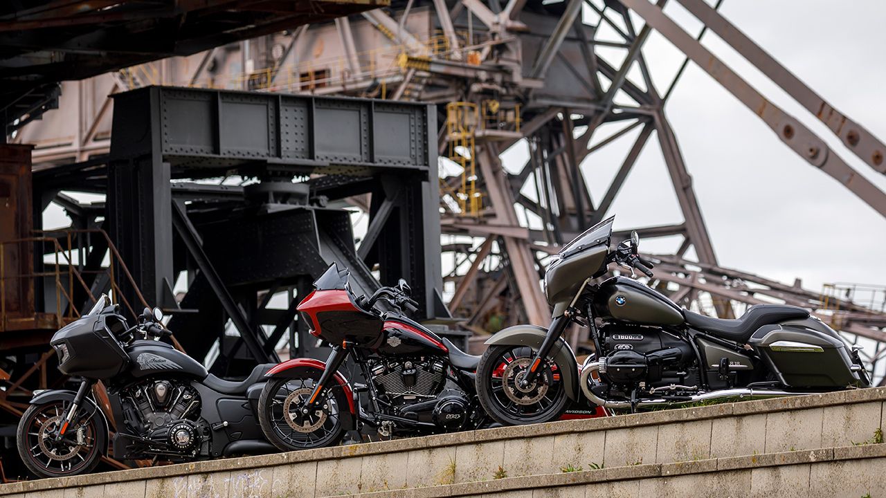 Comparativa motos bagger