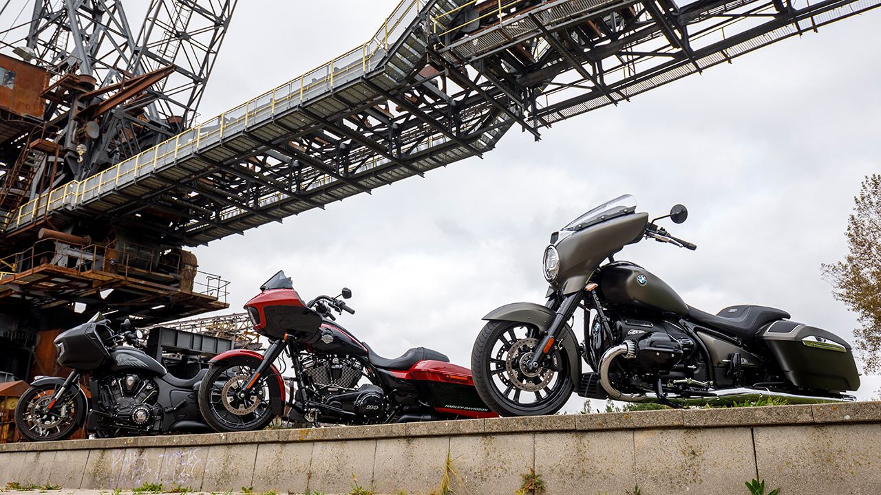Comparativa motos bagger