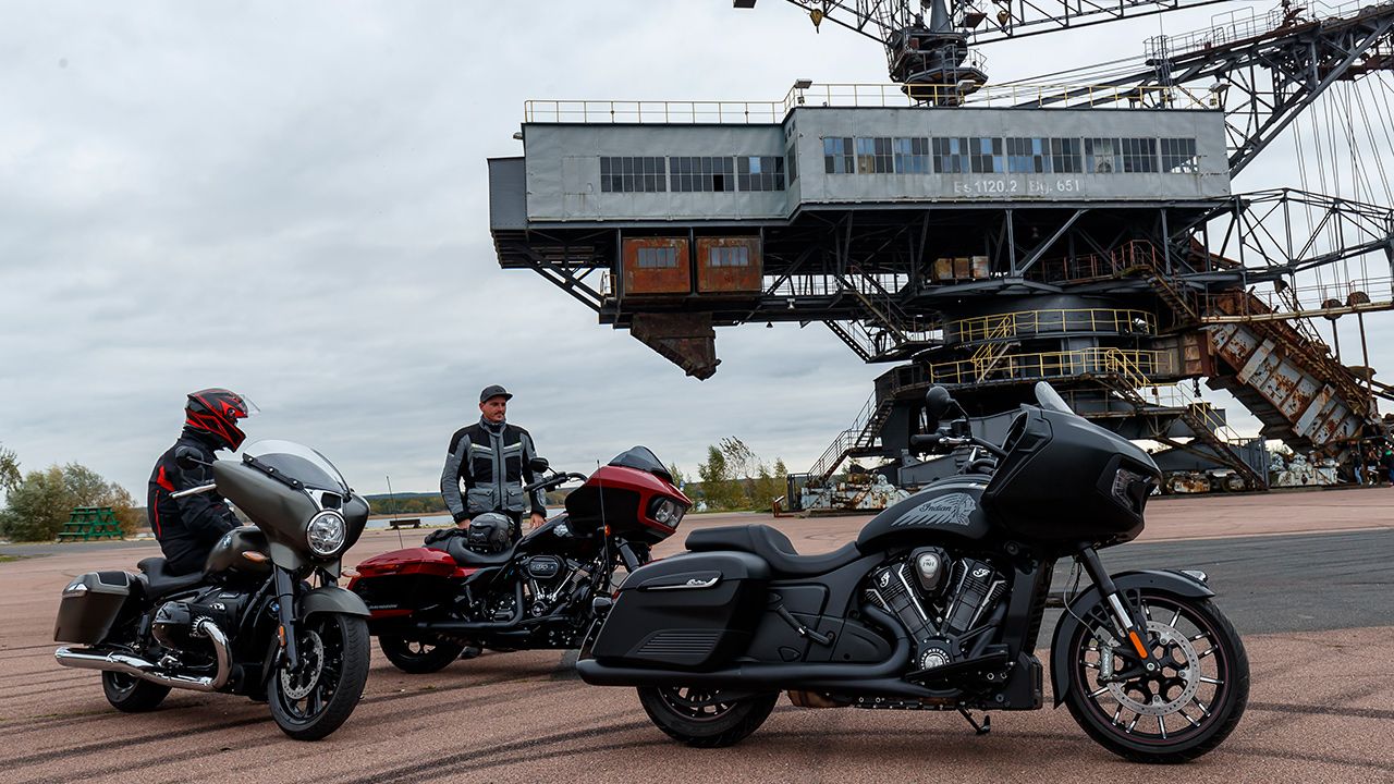 Comparativa motos bagger