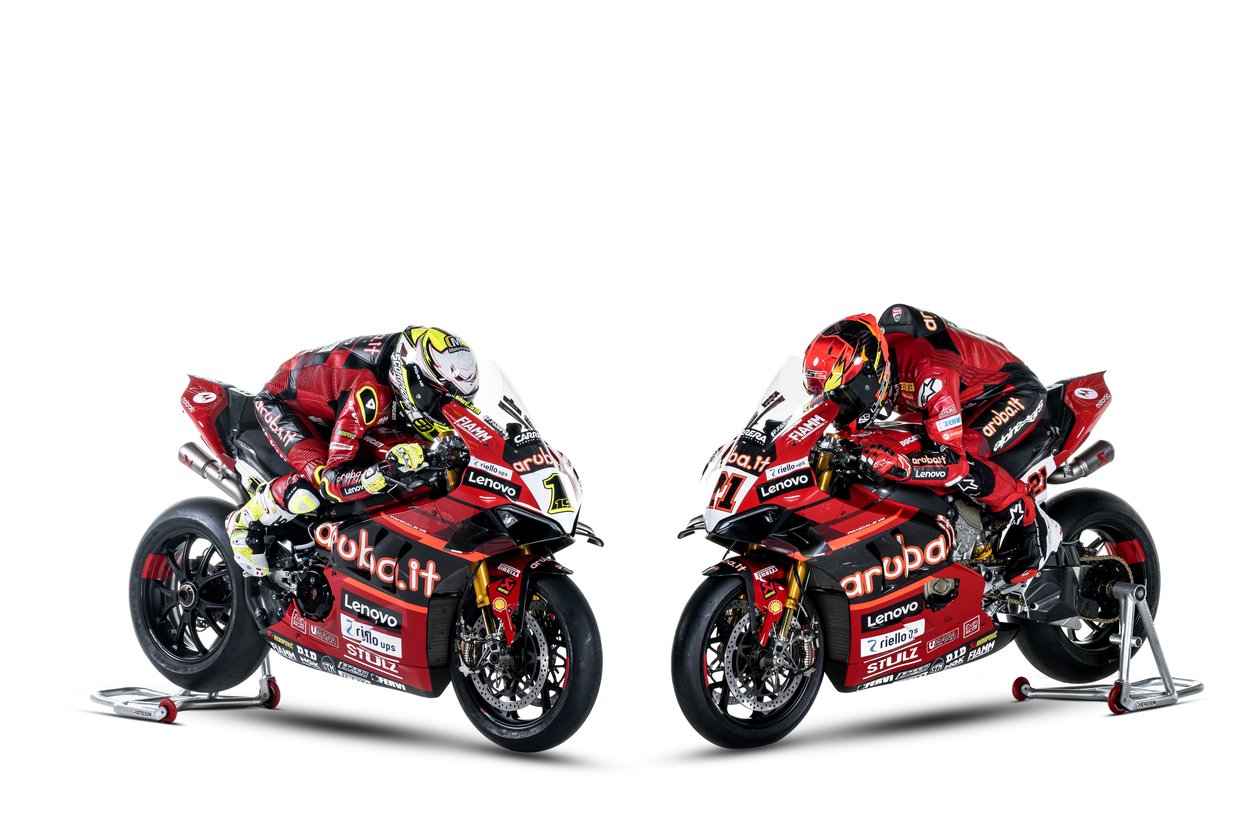 Ducati Panigale V4R Aruba WSBK 2023 Álvaro Bautista Michael Rinaldi 50