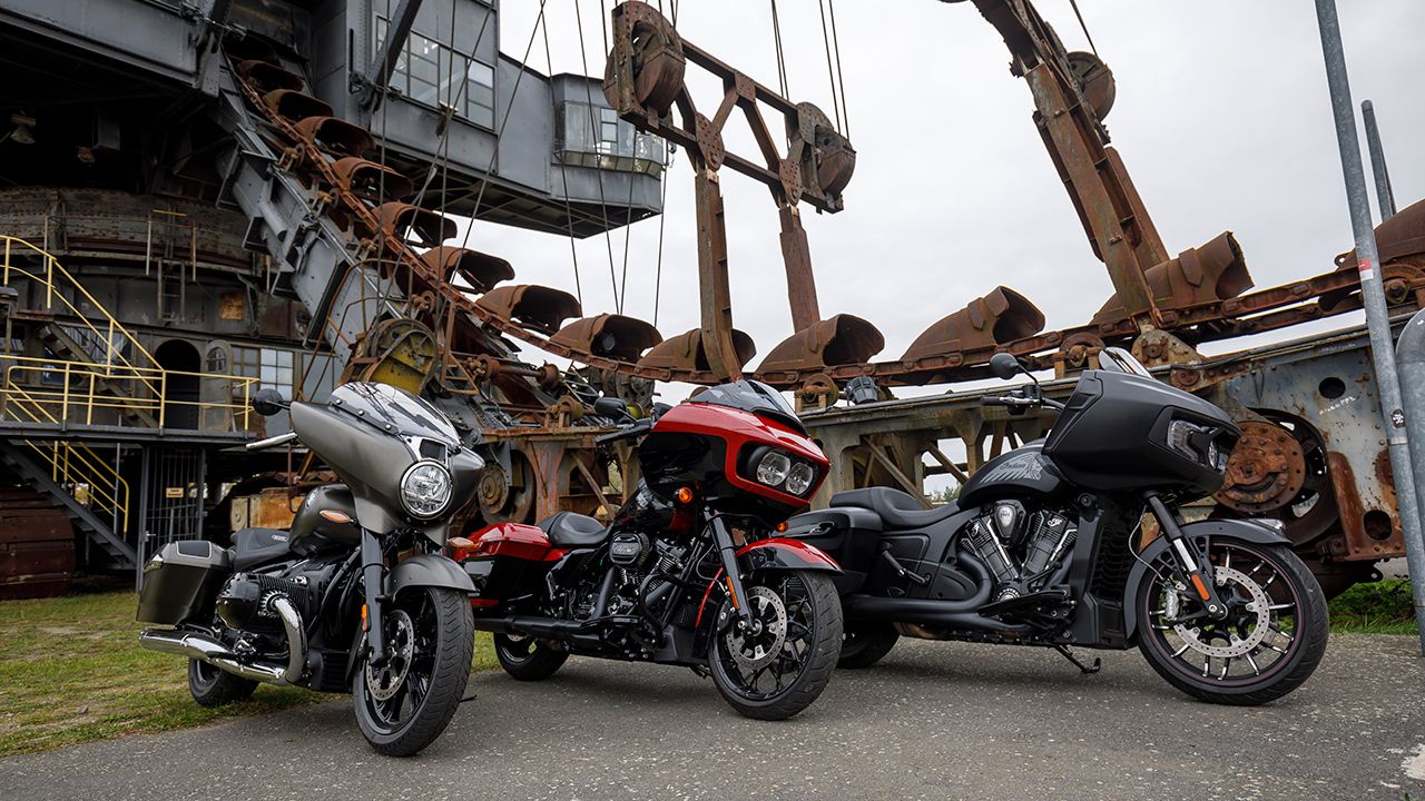 Comparativa motos bagger