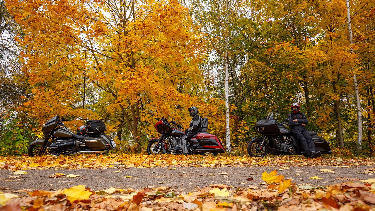 Comparativa motos bagger