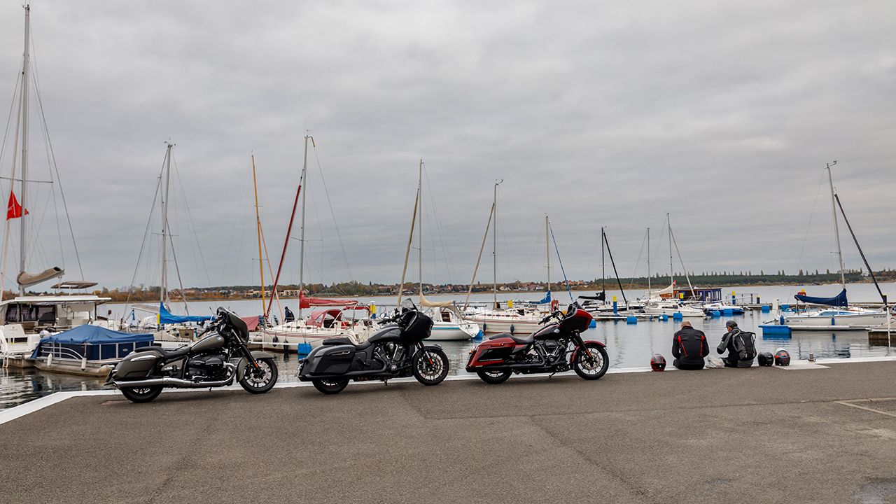 Comparativa motos bagger