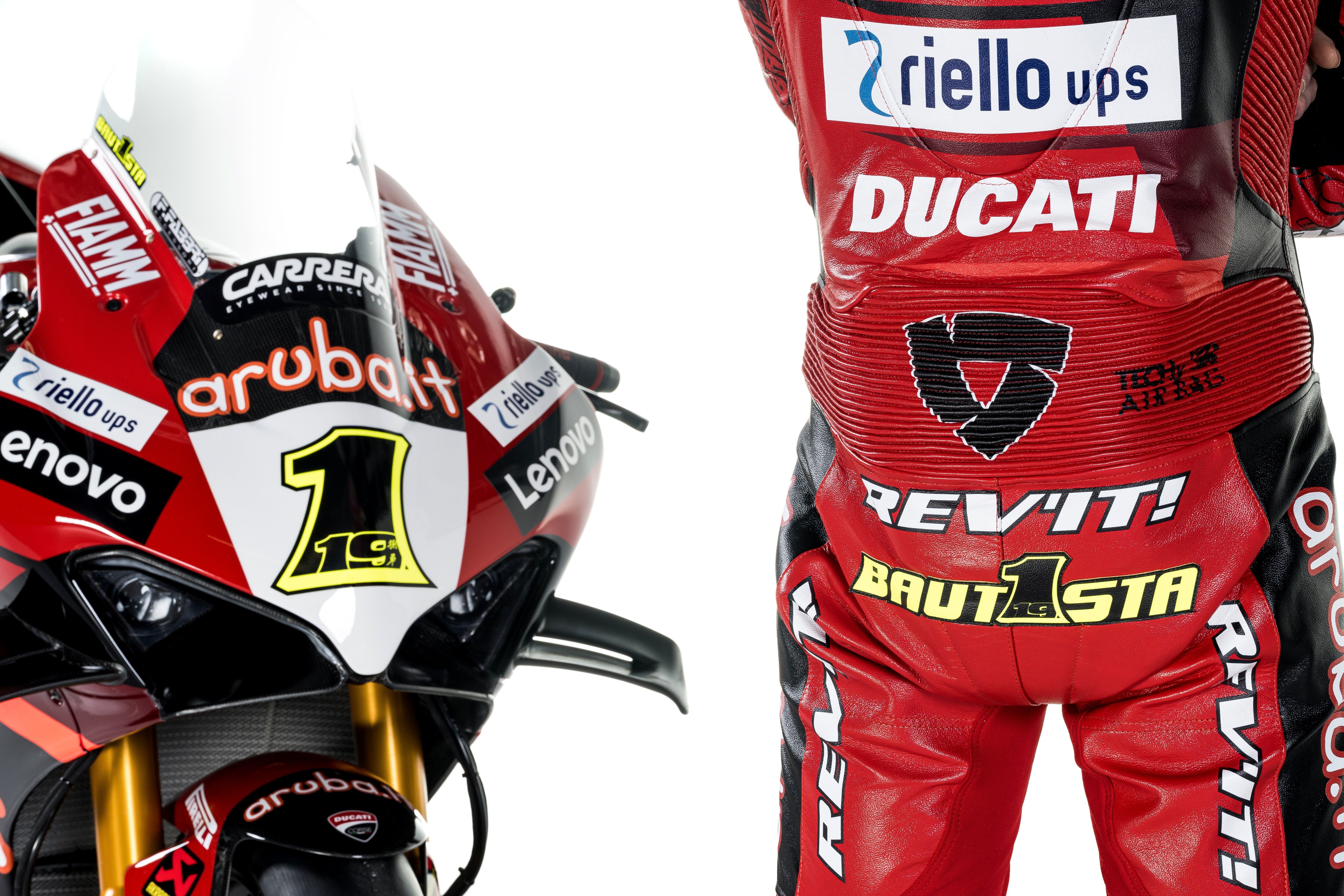 Ducati Panigale V4R Aruba WSBK 2023 Álvaro Bautista Michael Rinaldi 51