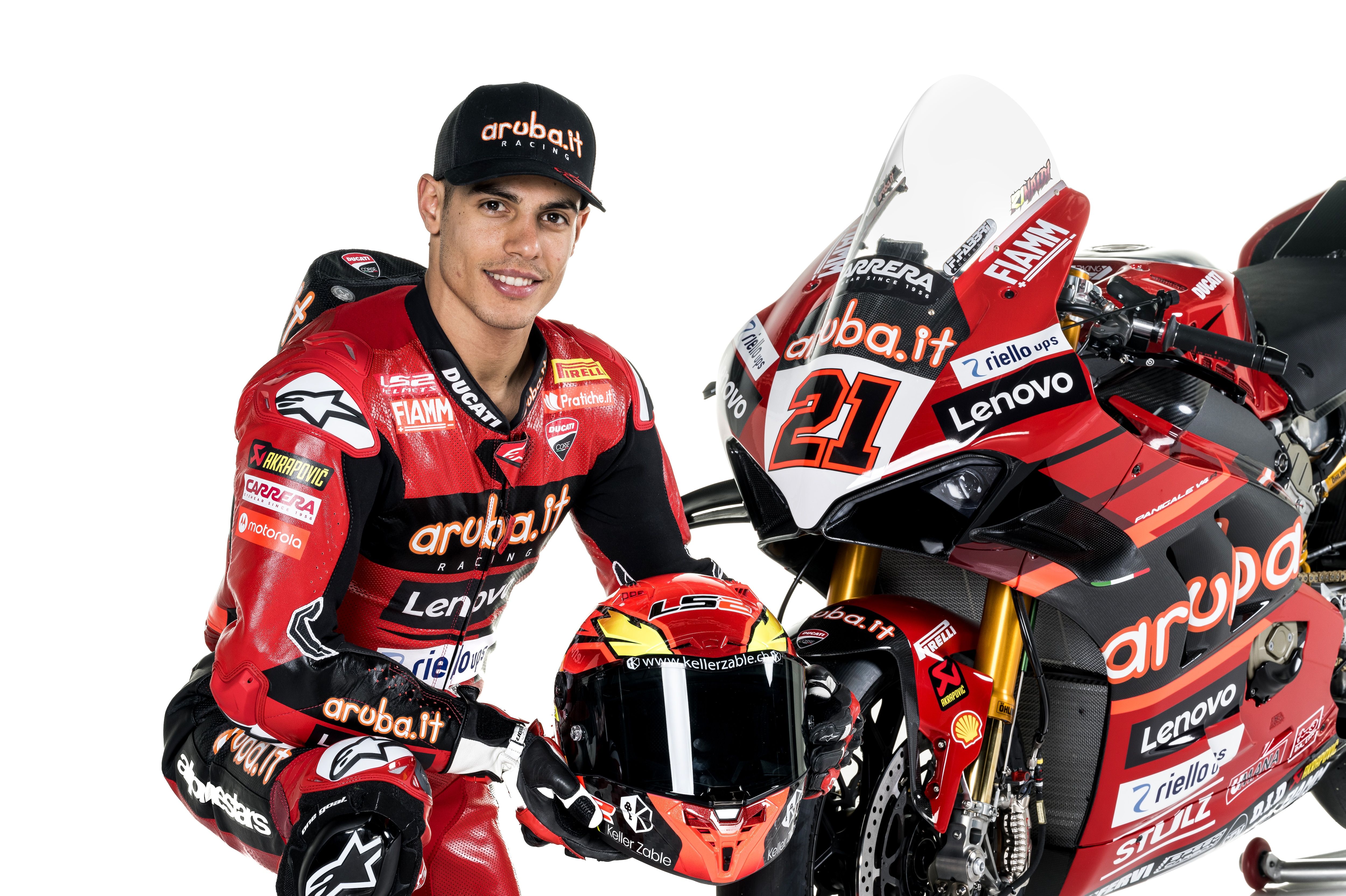 Ducati Panigale V4R Aruba WSBK 2023 Álvaro Bautista Michael Rinaldi 56