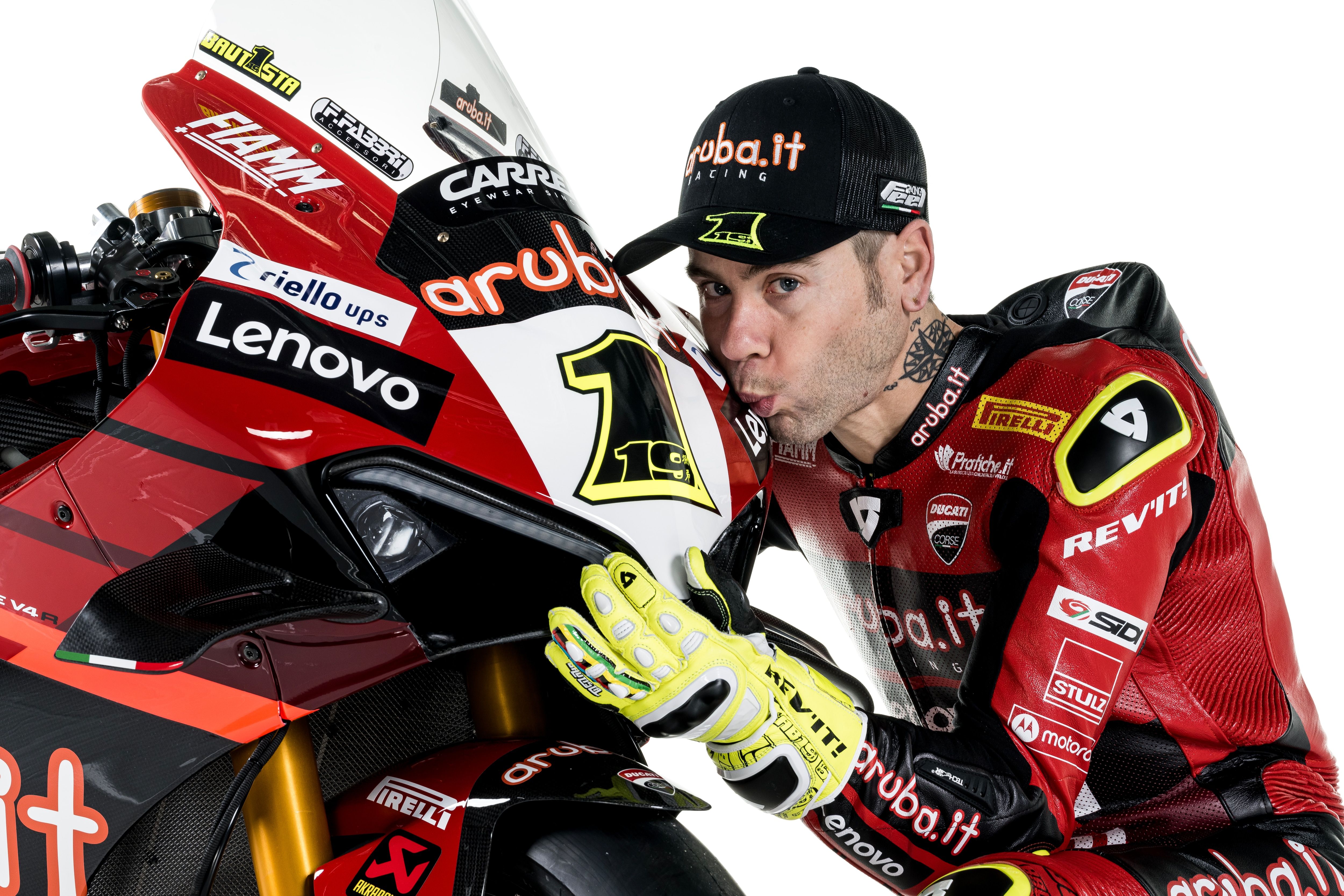 Ducati Panigale V4R Aruba WSBK 2023 Álvaro Bautista Michael Rinaldi 60
