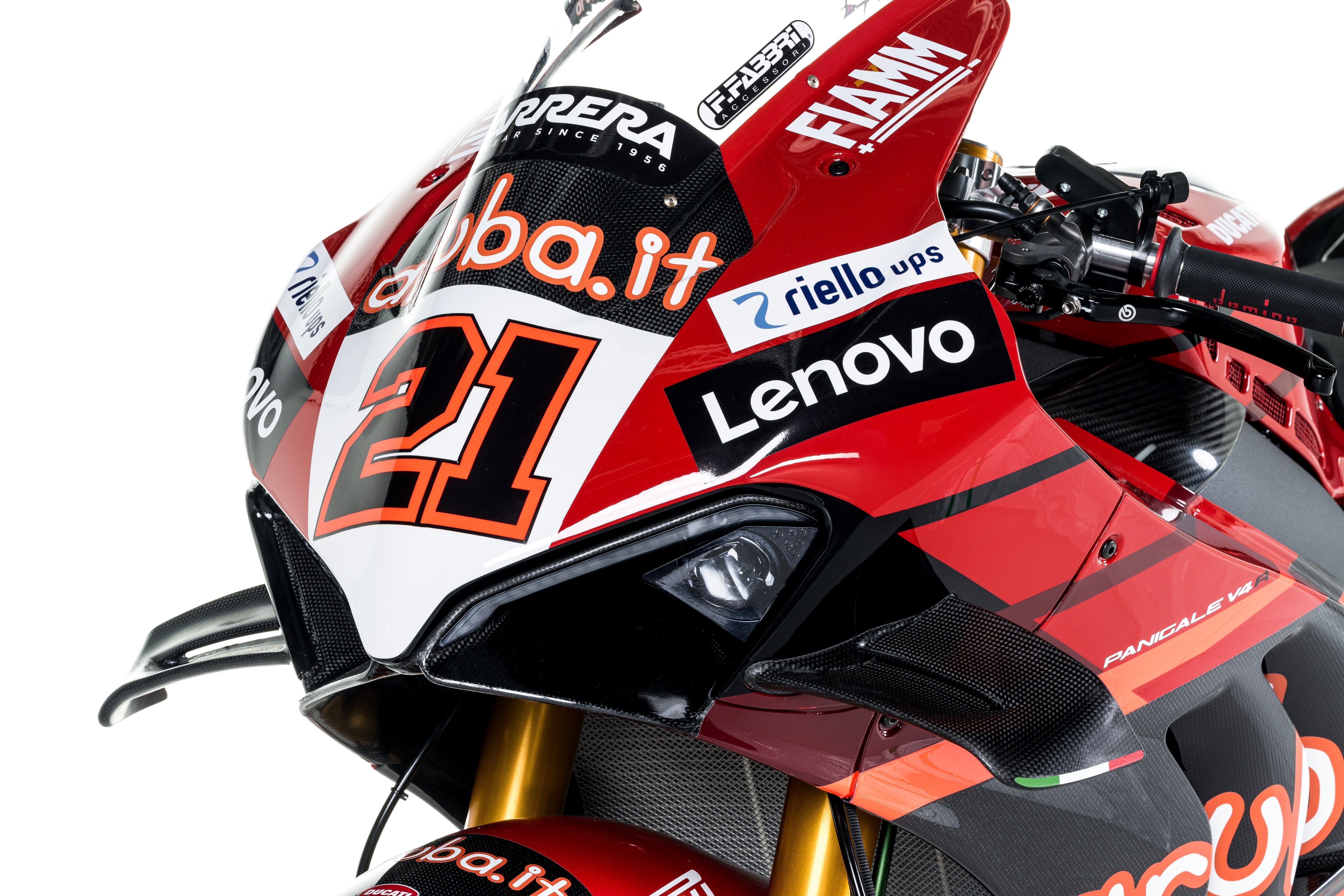Ducati Panigale V4R Aruba WSBK 2023 Álvaro Bautista Michael Rinaldi 67