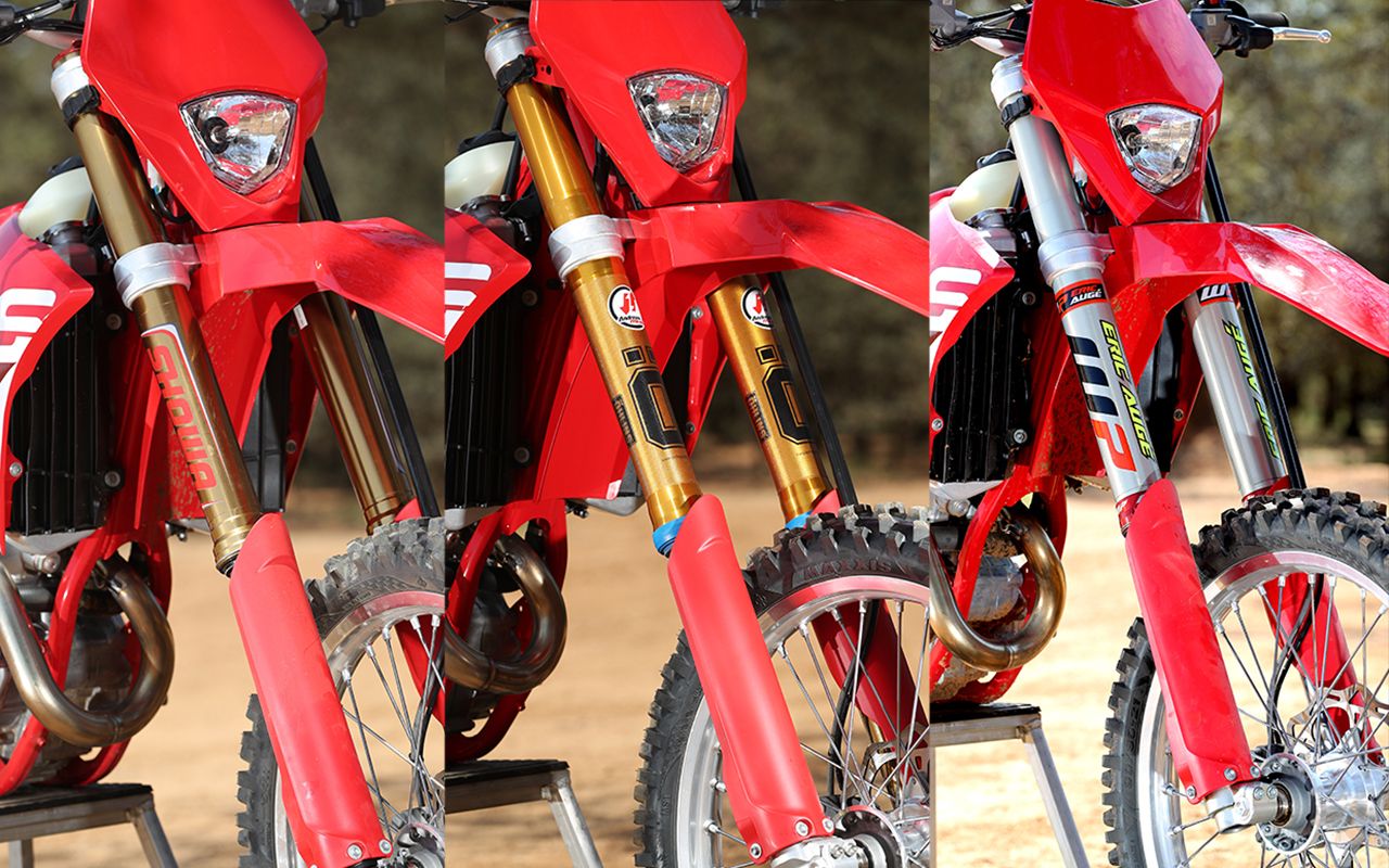 Comparativa moto de enduro: Öhlins, Showa,