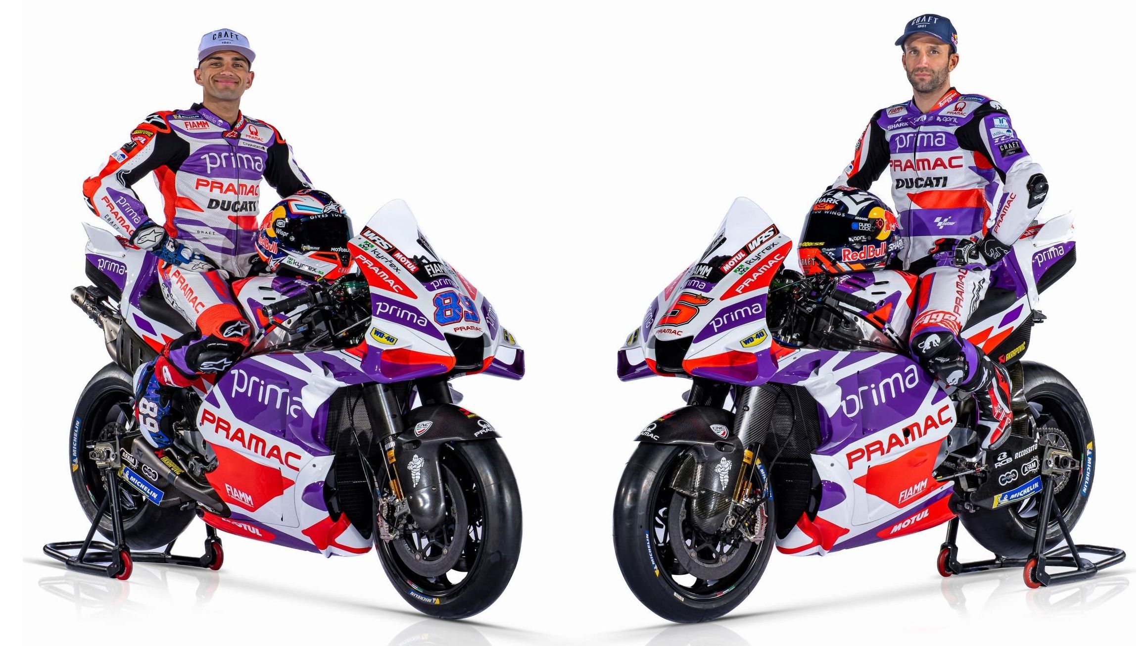 Ducati Desmosedici GP23 Pramac MotoGP 2023 Jorge Martín Johann Zarco 09