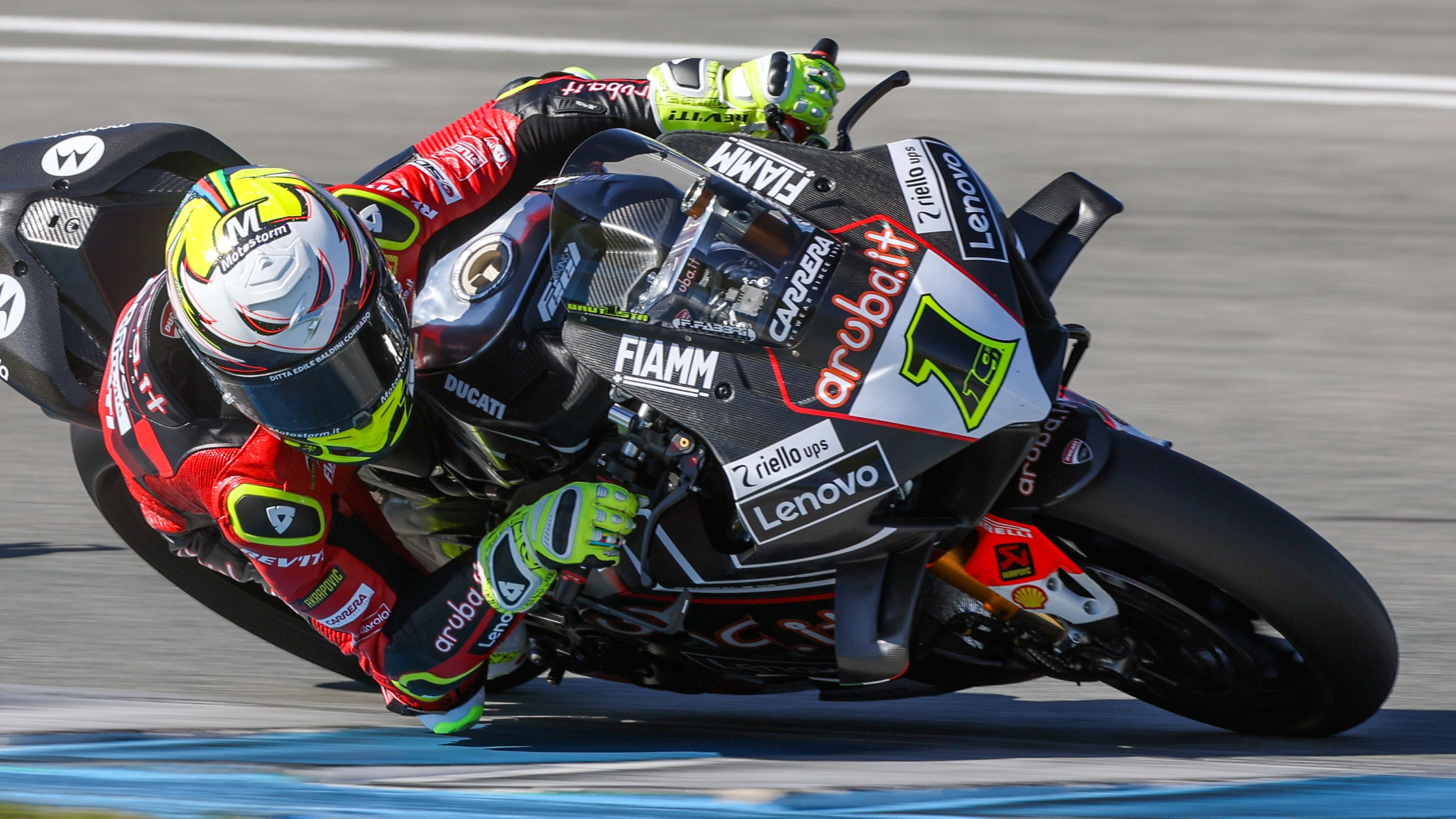 Álvaro Bautista 2, test WSBK Jerez 2023