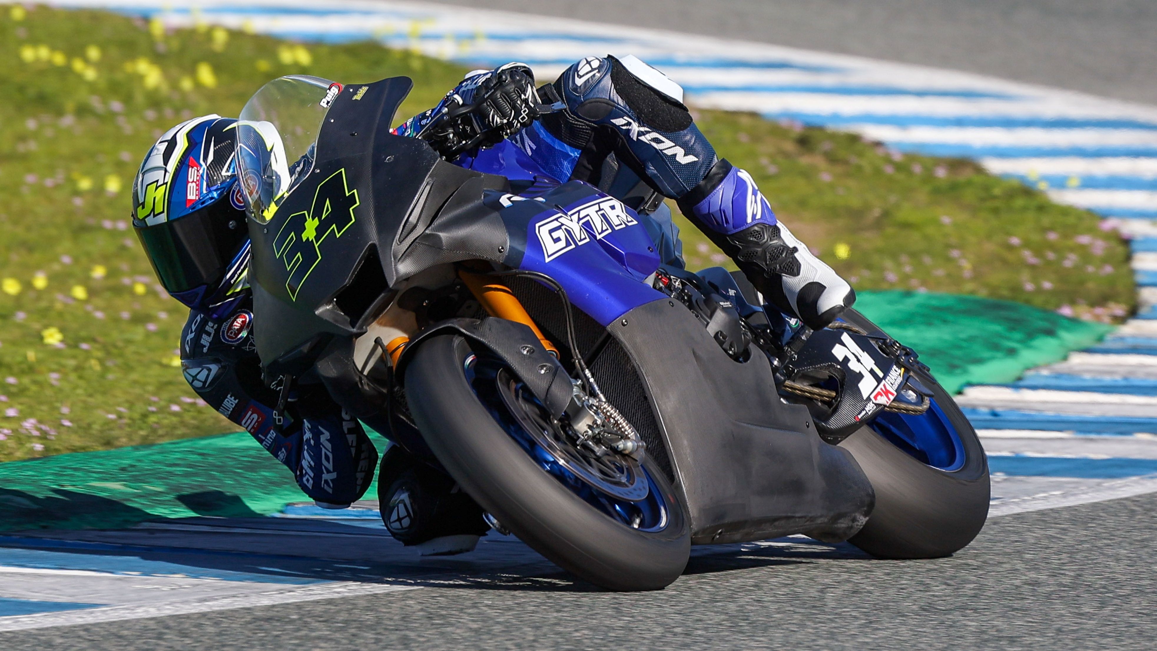 Lorenzo Baldassarri, test WSBK Jerez 2023
