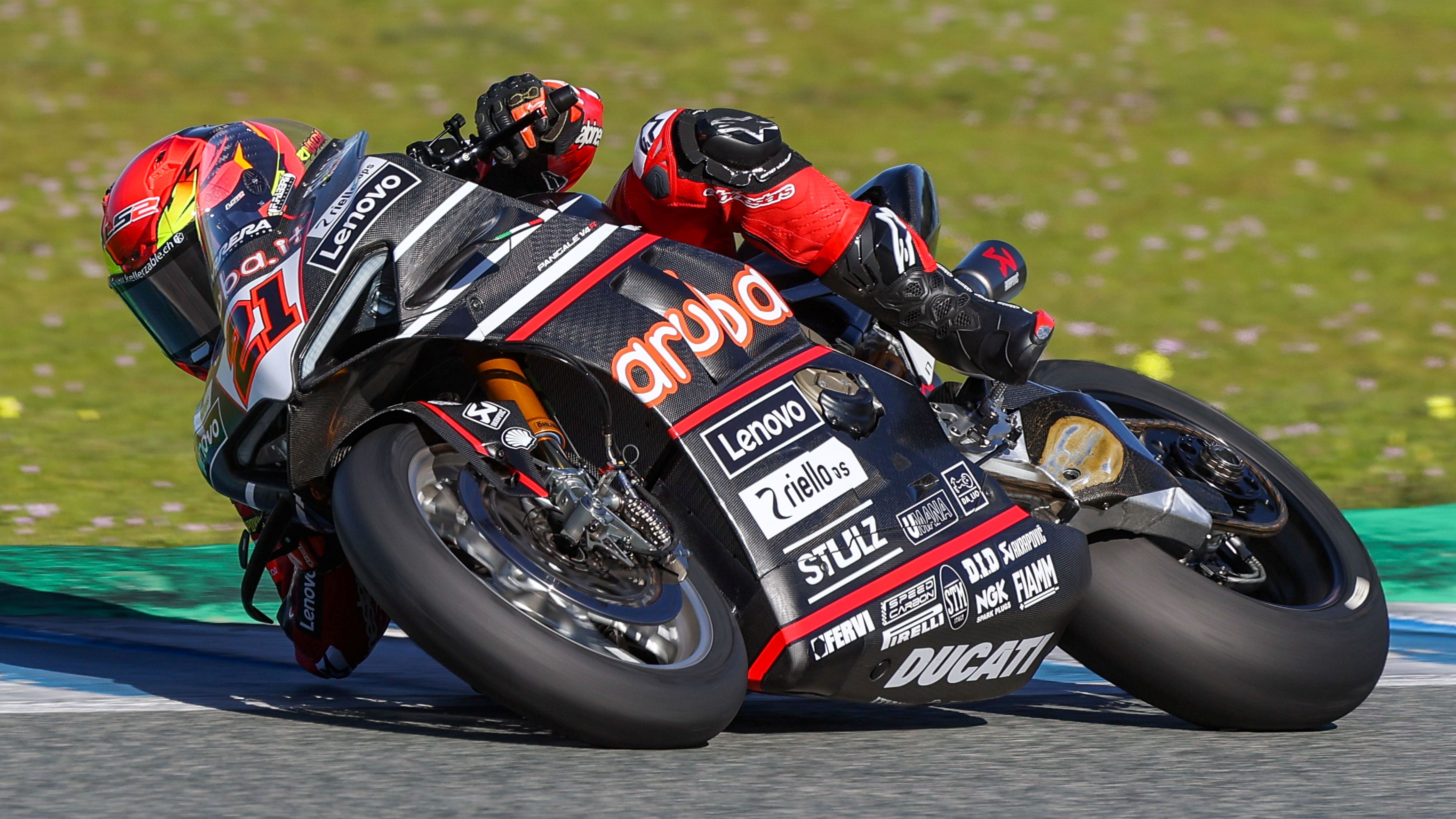 Michael Rinaldi, test WSBK Jerez 2023