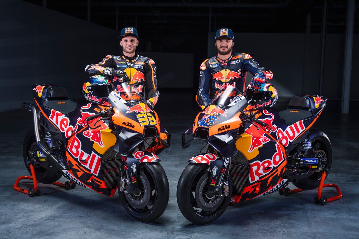 KTM RC16 Red Bull Factory MotoGP 2023 Brad Binder Jack Miller 42