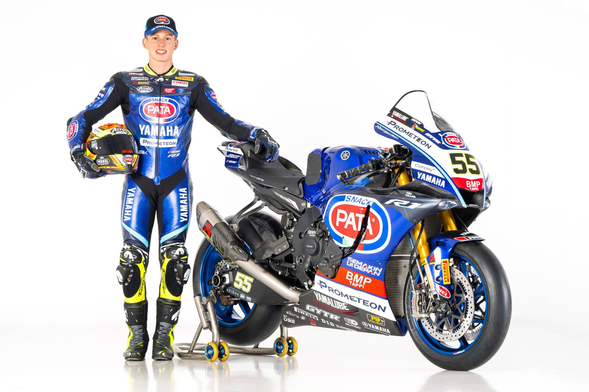 Yamaha YZF R1 Pata Prometeon WSBK 2023 Toprak Razgatlioglu Andrea Locatelli 39