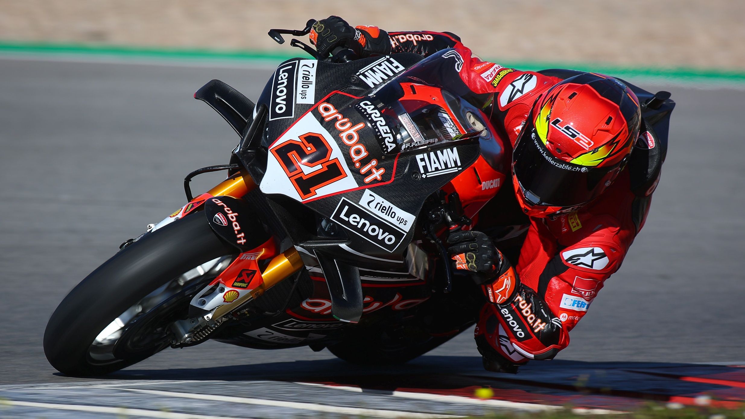 Michael Rinaldi ha sido el más rápido en el primer día del test WSBK 2023 en Portimao