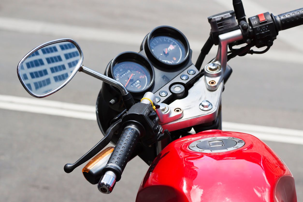 Contrapesos del manillar de moto
