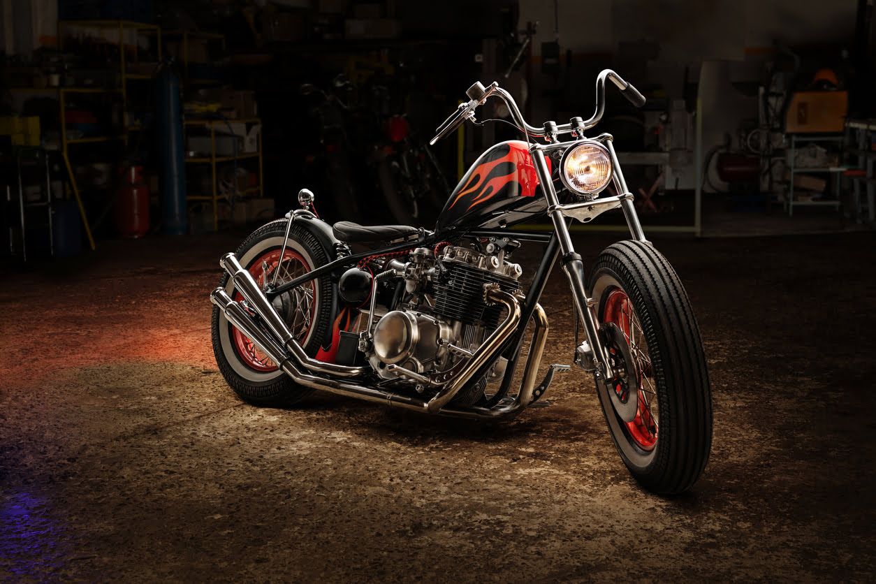 Manillar de moto custom